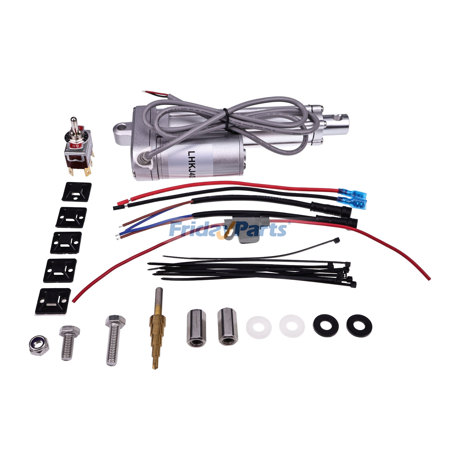 Kit de control de canaleta resistente al desgaste para tractores John Deere 2025R, 2032R y 2038R (54-59) Para JOHN DEERE