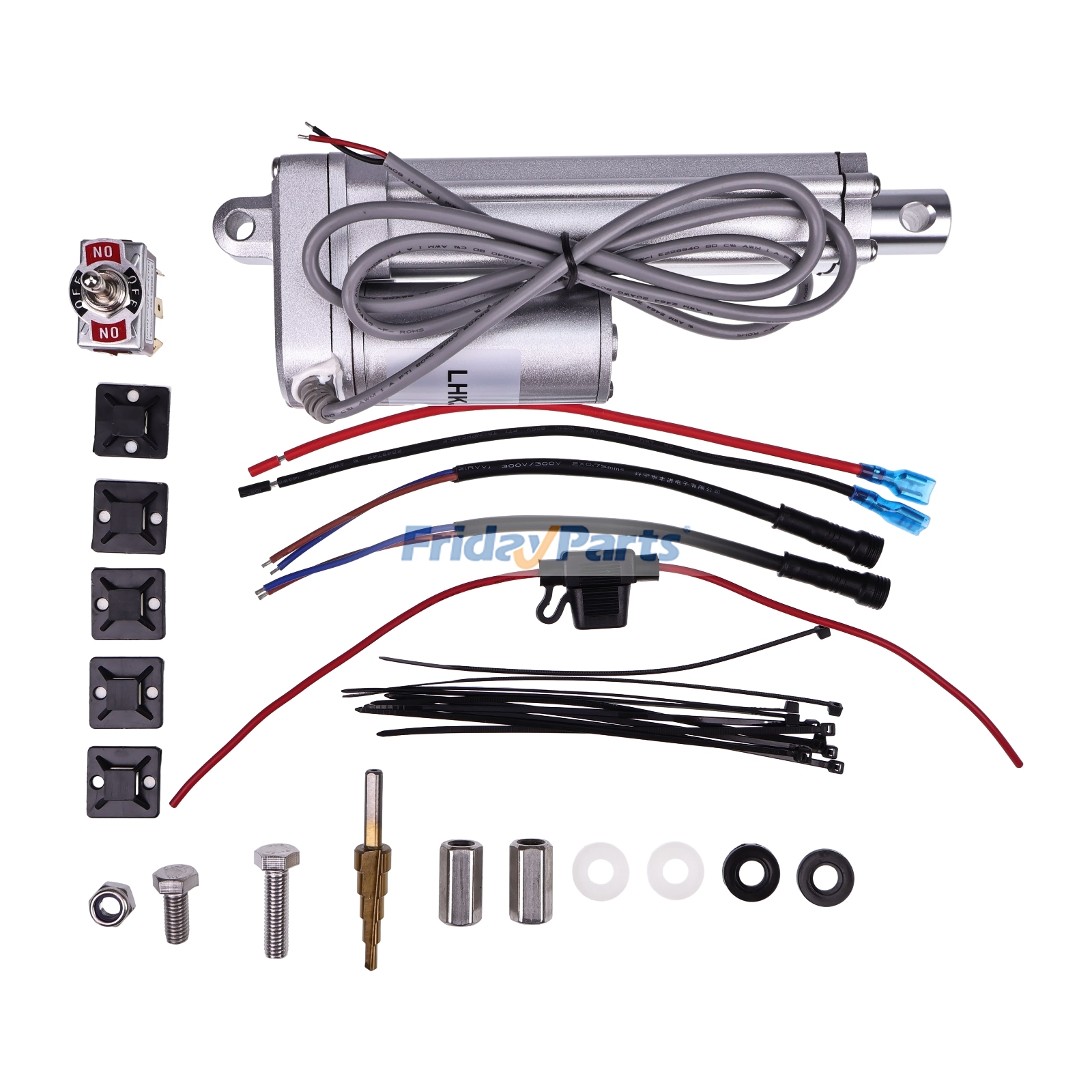 Kit de control de canaleta resistente al desgaste para tractores John Deere 2025R, 2032R y 2038R (54-59)