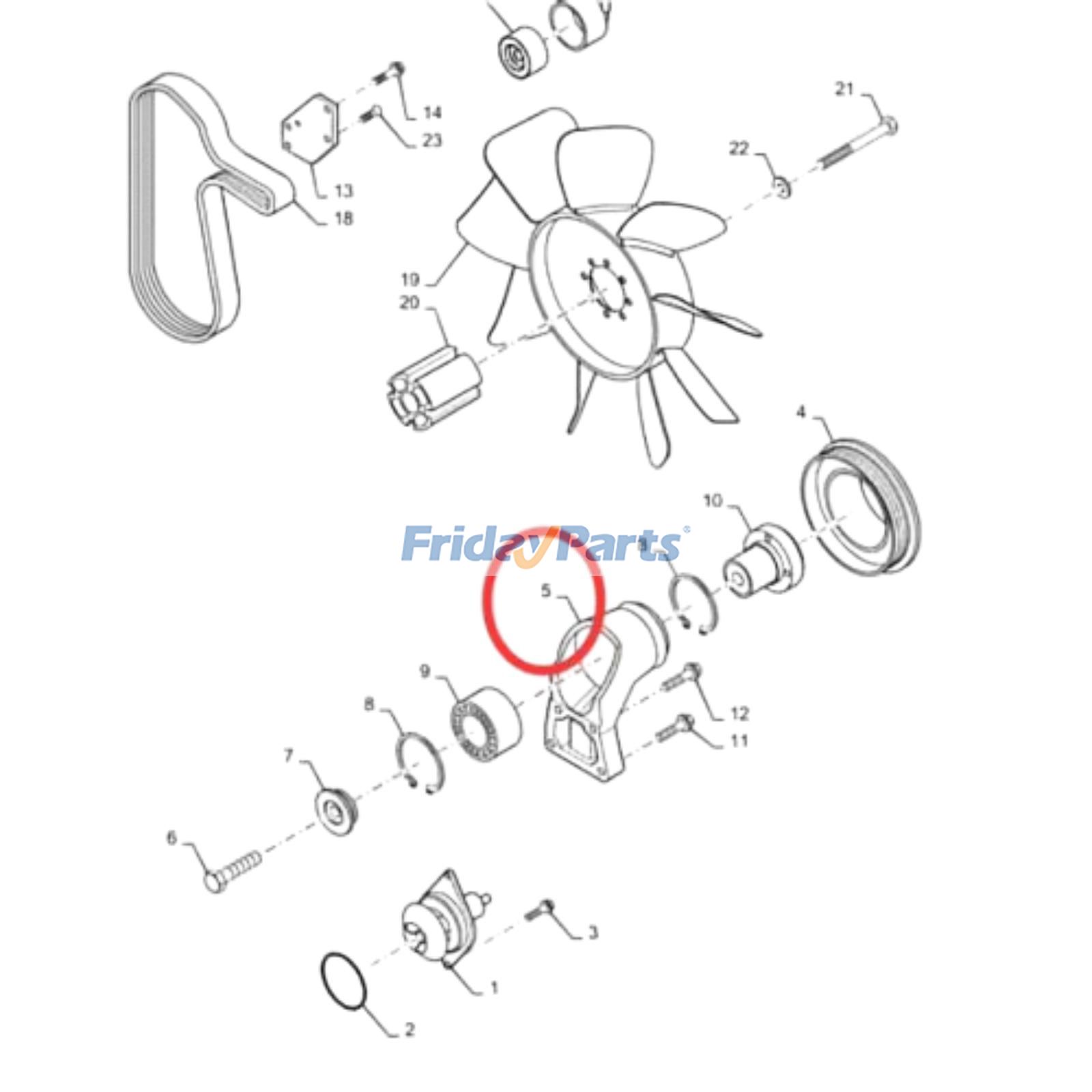FridayPartsでファンサポートを購入