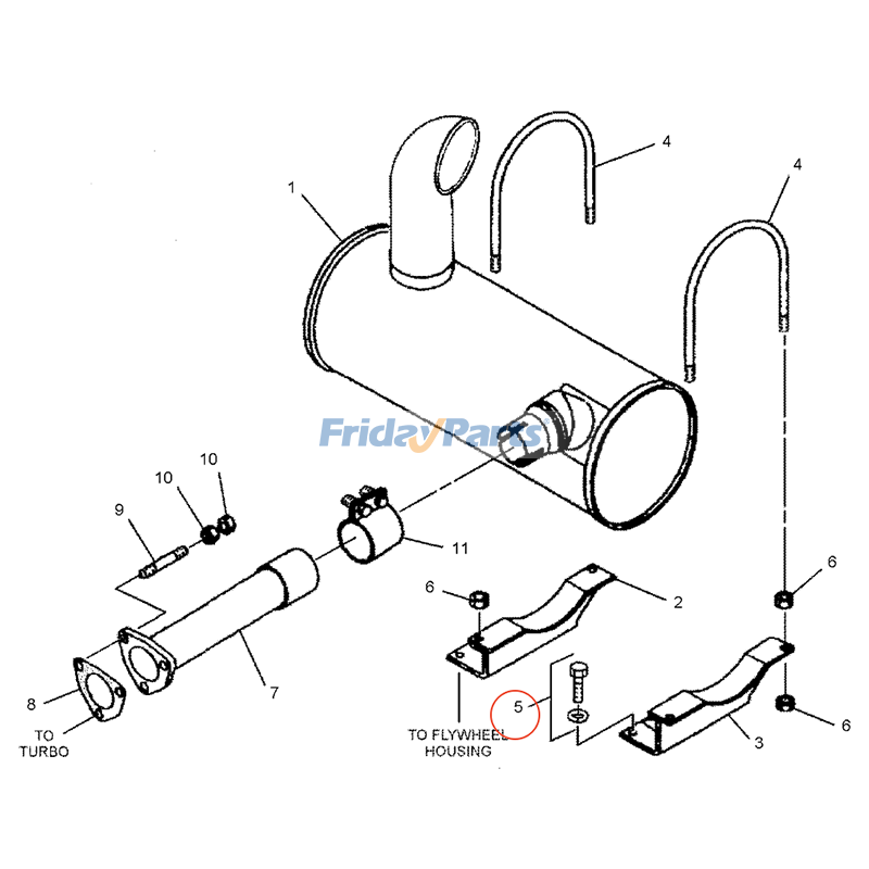 Hex Head Bolt for Engine,Excavator