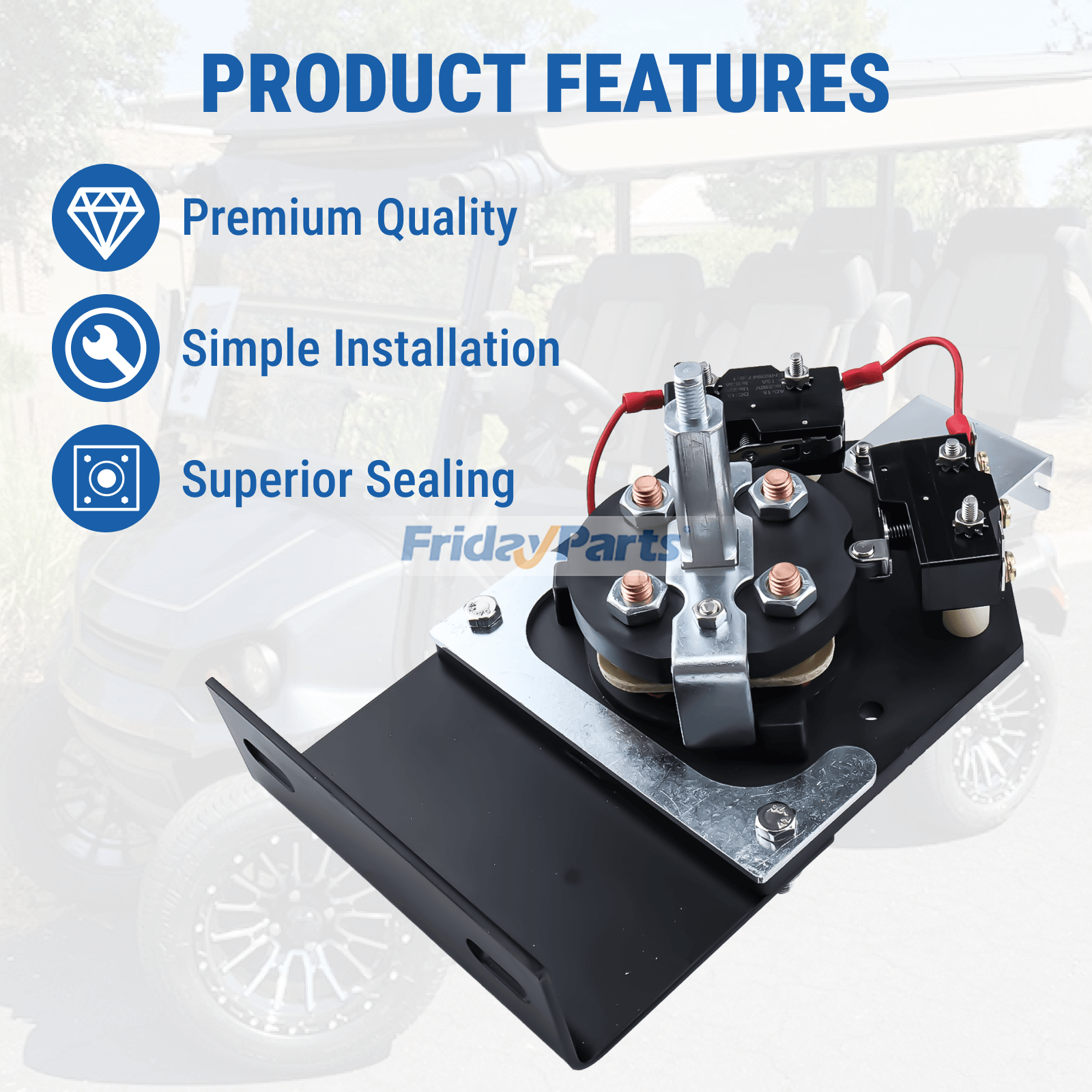 Golf Cart 36V Forward & Reverse Switch for EZGO Heavy Duty