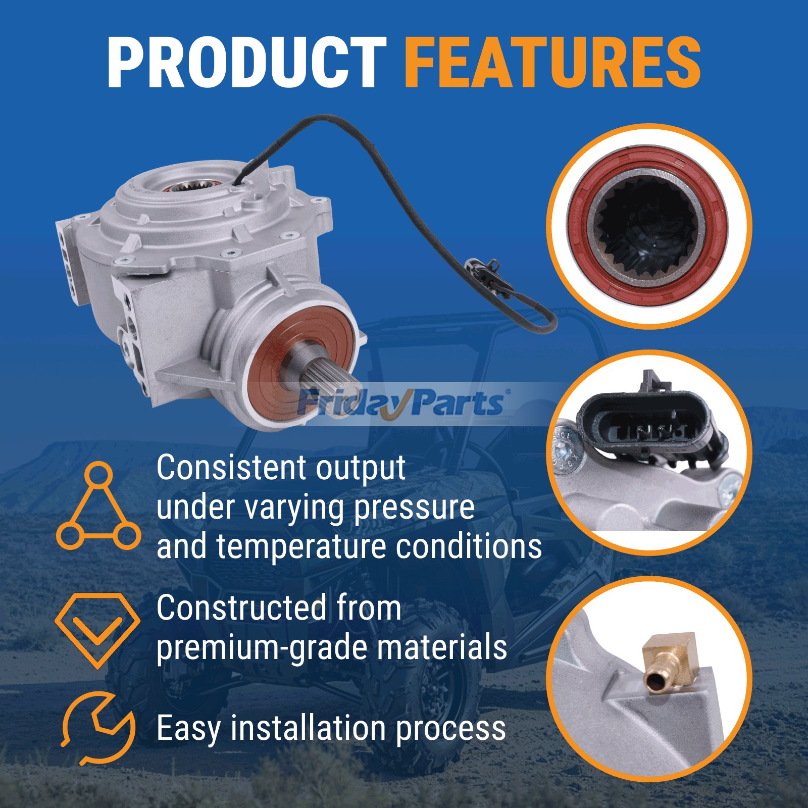 Front Differential for Sport UTV/ATV