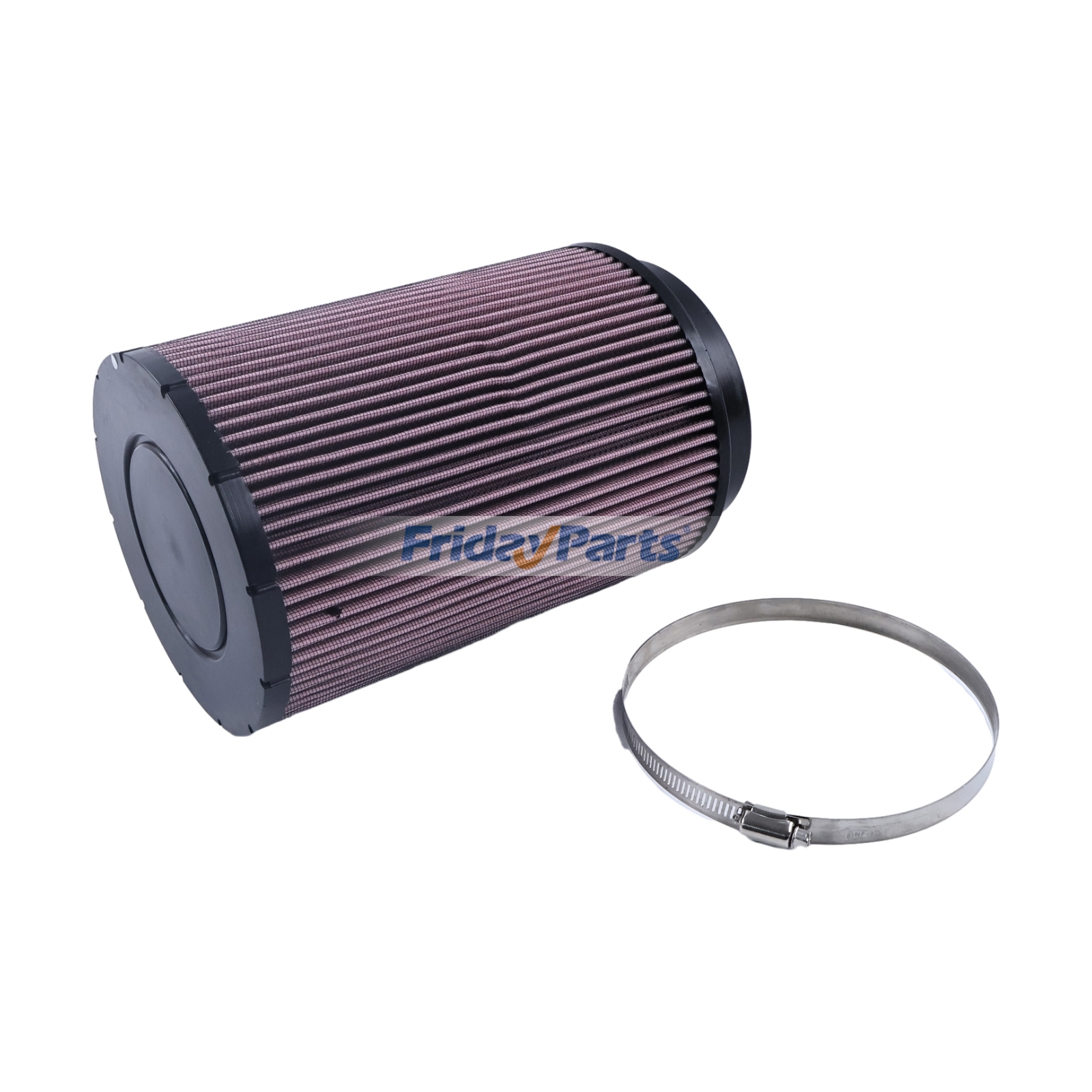 High-Flow Universal Clamp-On Air Filter - Replaces K&N RU-3020