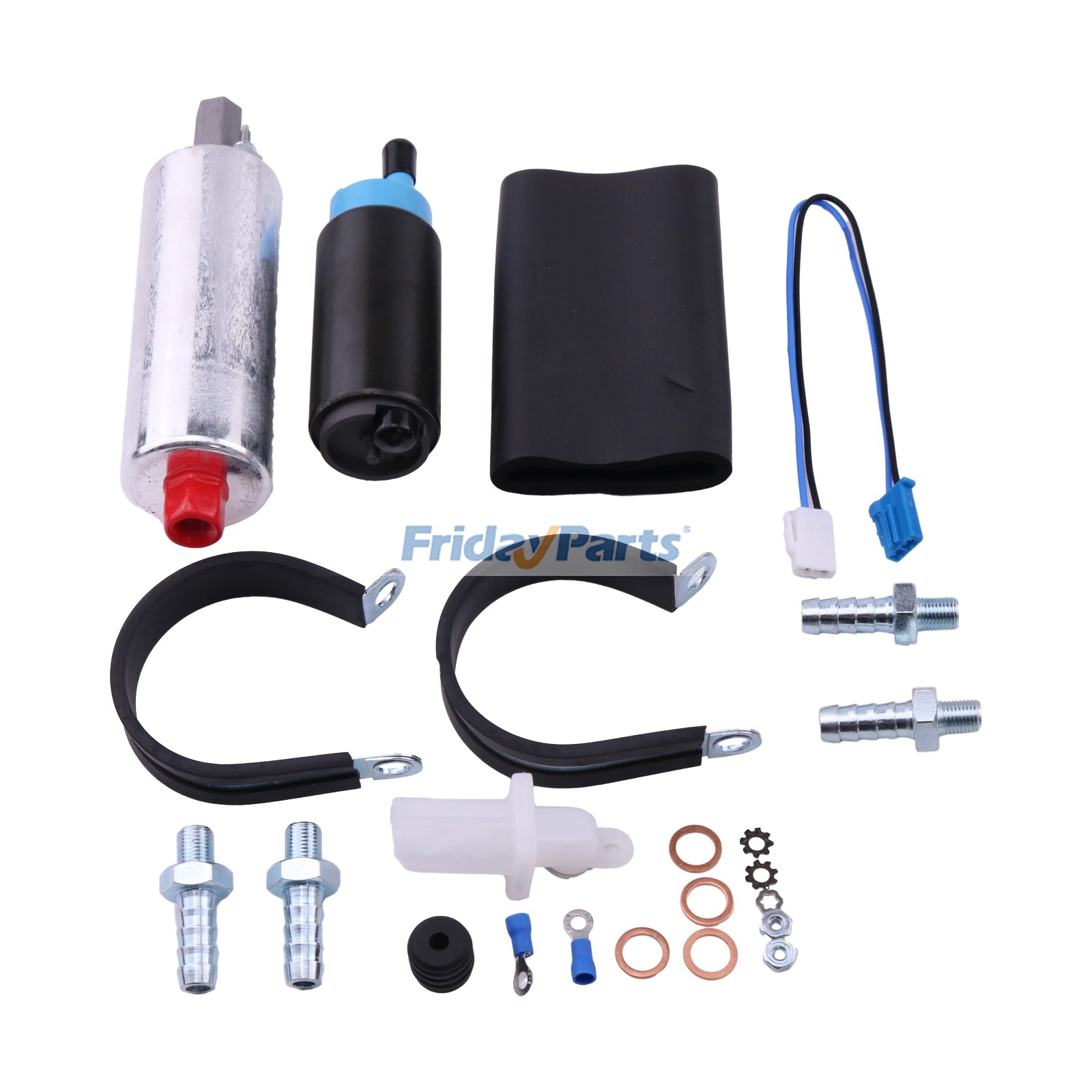 High & Low Pressure Dual Fuel Pump 6P2-13907-00-00 63P-13906-00-00 for Yamaha Outboard F200 F250 F350 2006-2012