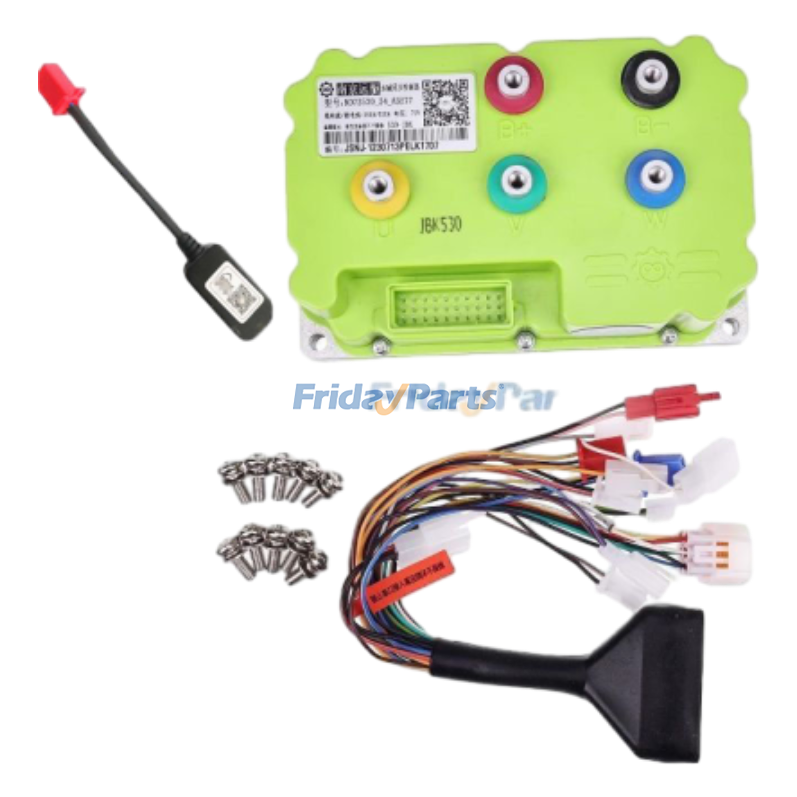 High Power Programmable Controller Kit ND72530 for 6-8KW BLDC QS Motor Electric Motorcycle Scooter Bicycle
