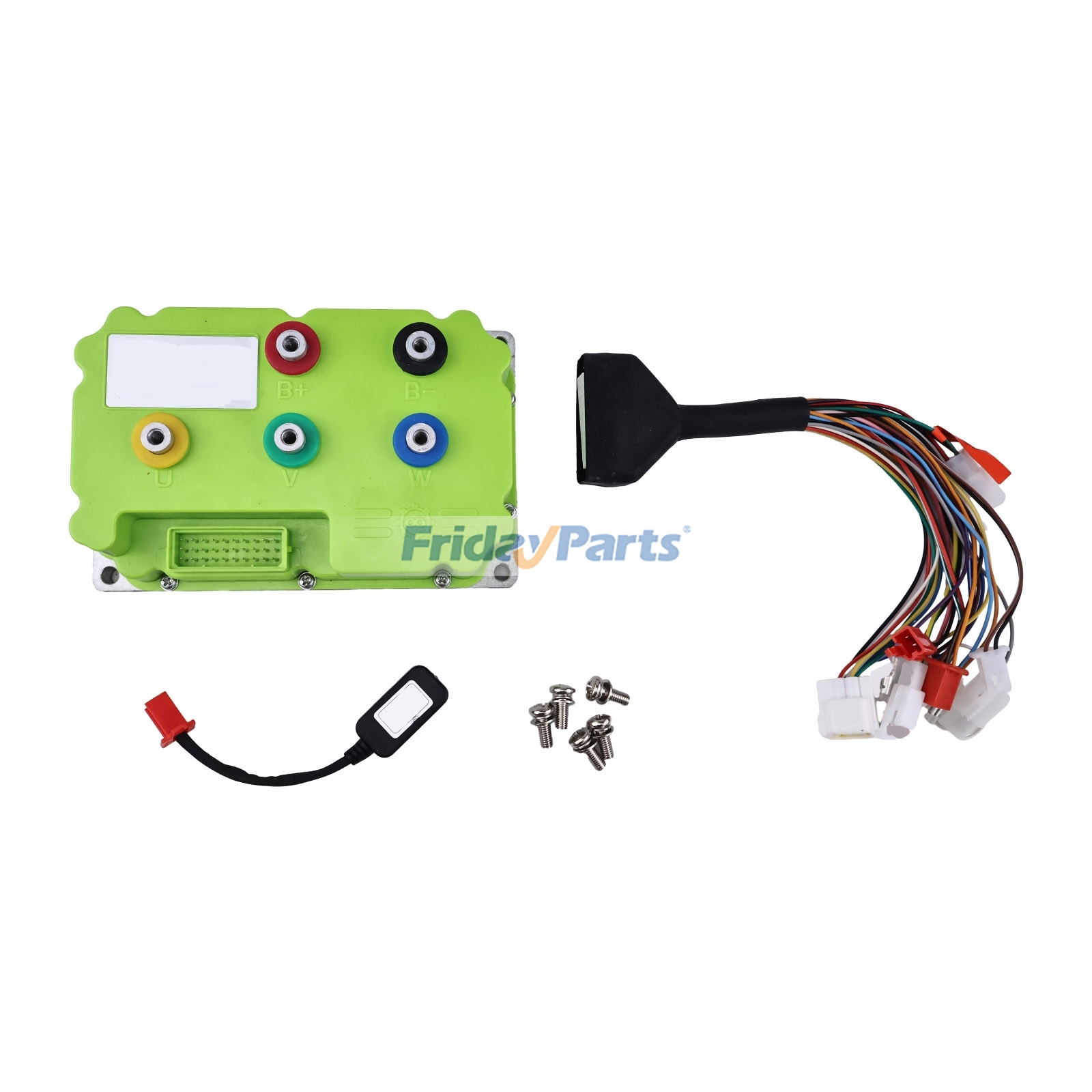 Compre Kit de controlador programável de alta potência ND72530 para motor elétrico BLDC QS de 6 a 8 kW, motocicleta, scooter, bicicleta na FridayParts
