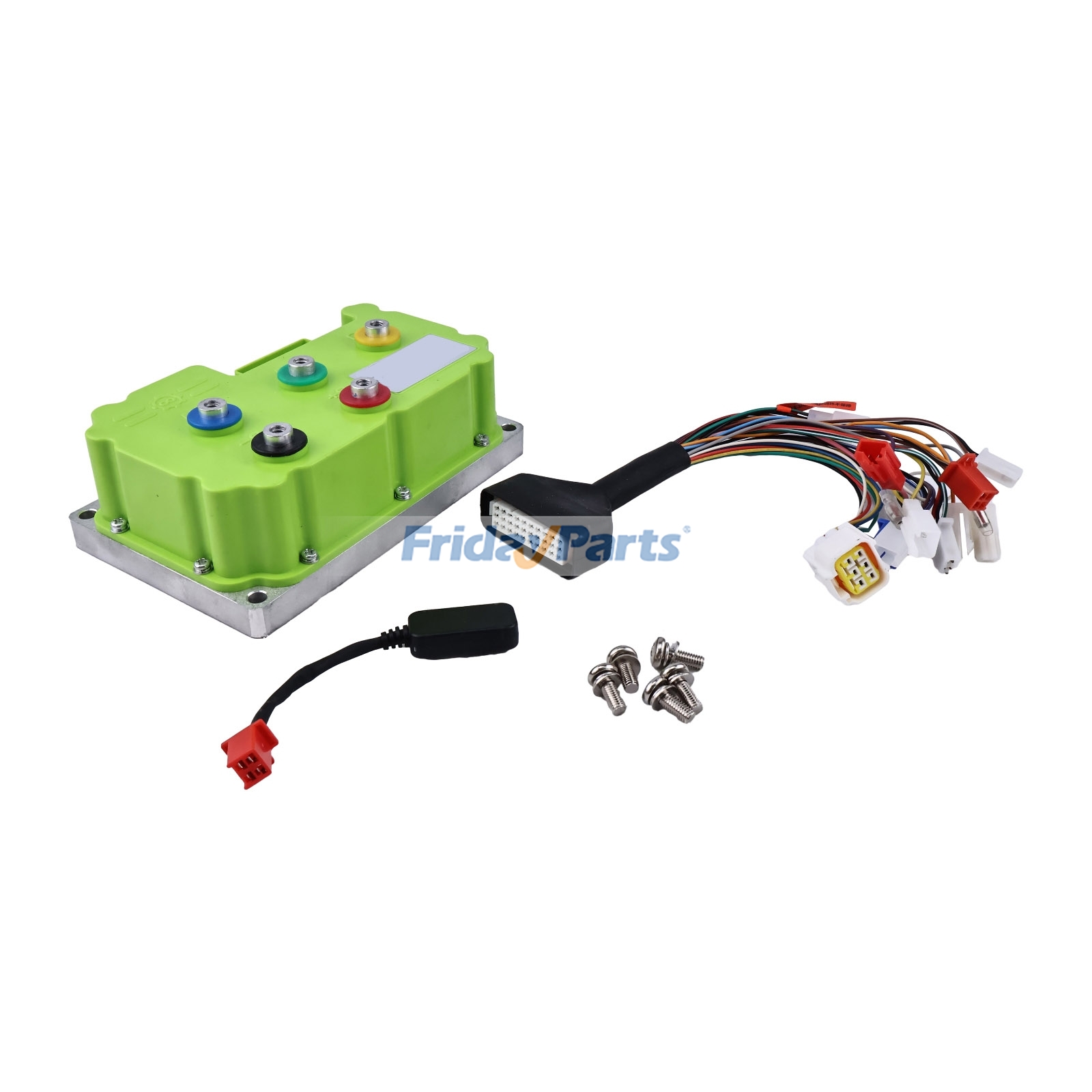 Kit de controlador programável de alta potência ND72530 para motor elétrico BLDC QS de 6 a 8 kW, motocicleta, scooter, bicicleta FridayParts