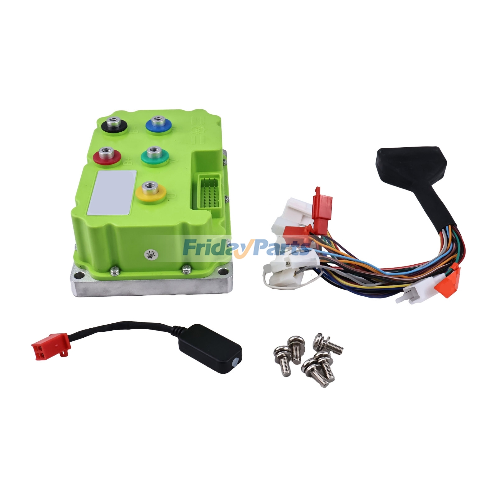 Kit de controlador programável de alta potência ND72530 para motor elétrico BLDC QS de 6 a 8 kW, motocicleta, scooter, bicicleta para Outros
