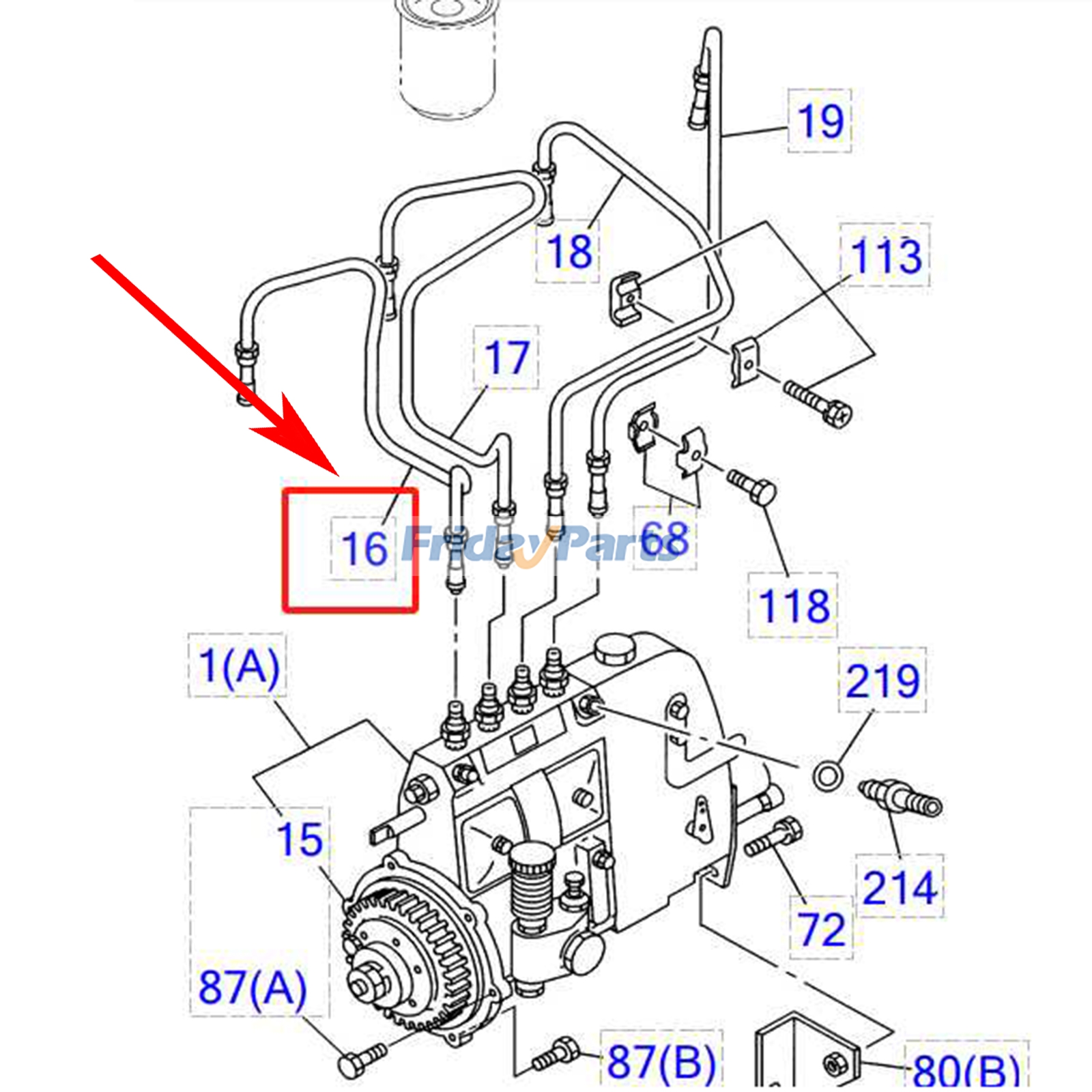 High Pressure Oil Pipe  for Engine,Excavator