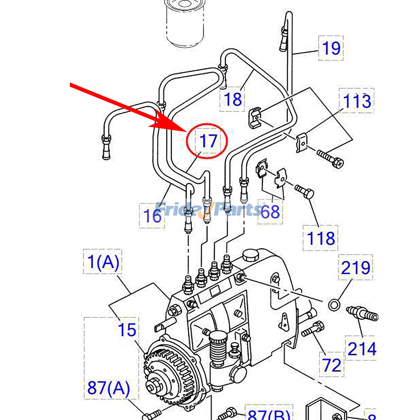 High Pressure Oil Pipe for Engine,Excavator