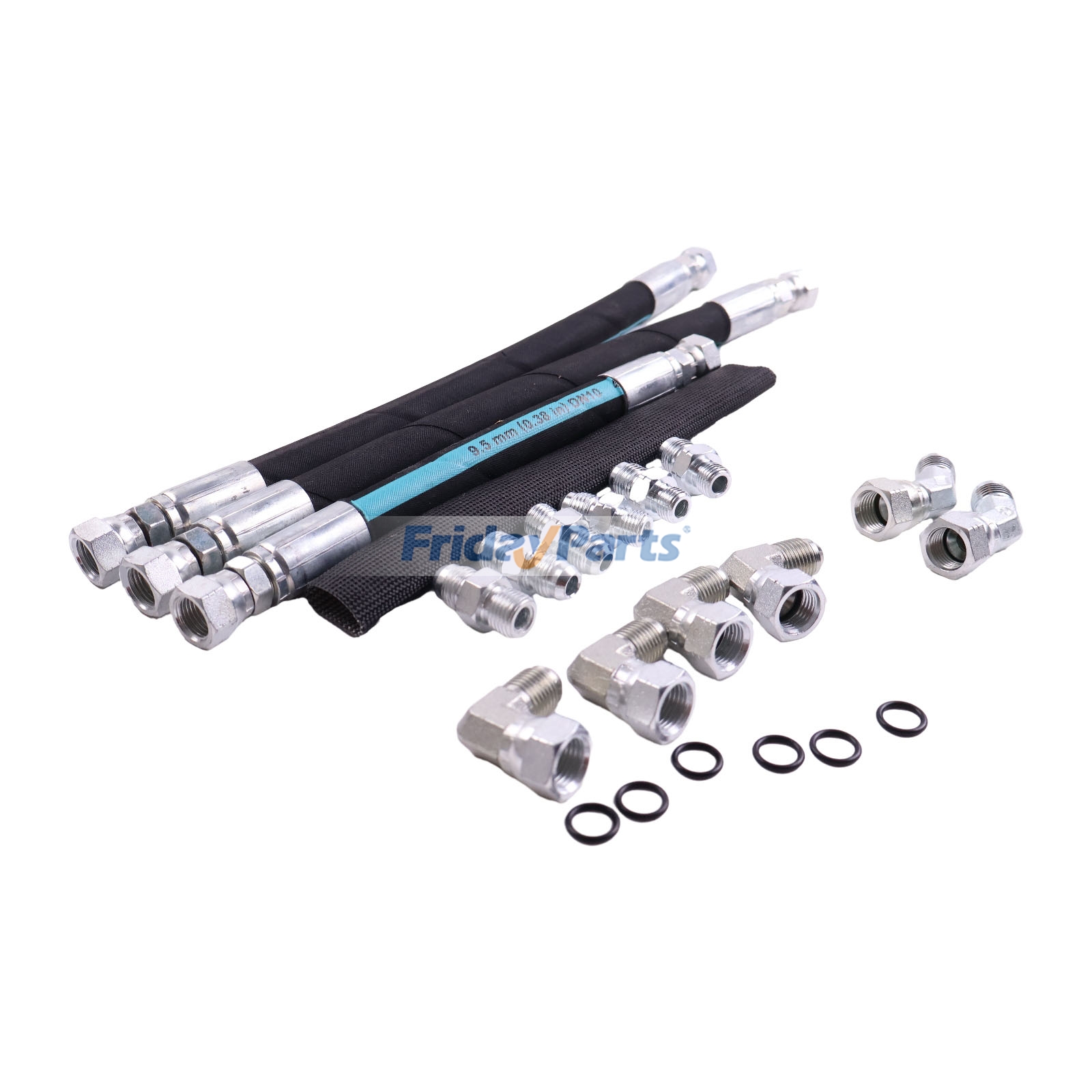 1 juego de manguera de línea cruzada de bomba de aceite de alta presión HPOP hpX 181999095762 182003021559 para Ford 7.3L Powerstroke 99-03