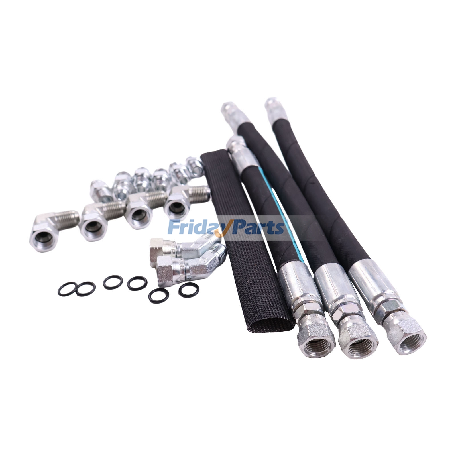 1 juego de manguera de línea cruzada de bomba de aceite de alta presión HPOP hpX 181999095762 182003021559 para Ford 7.3L Powerstroke 99-03 Para Ford