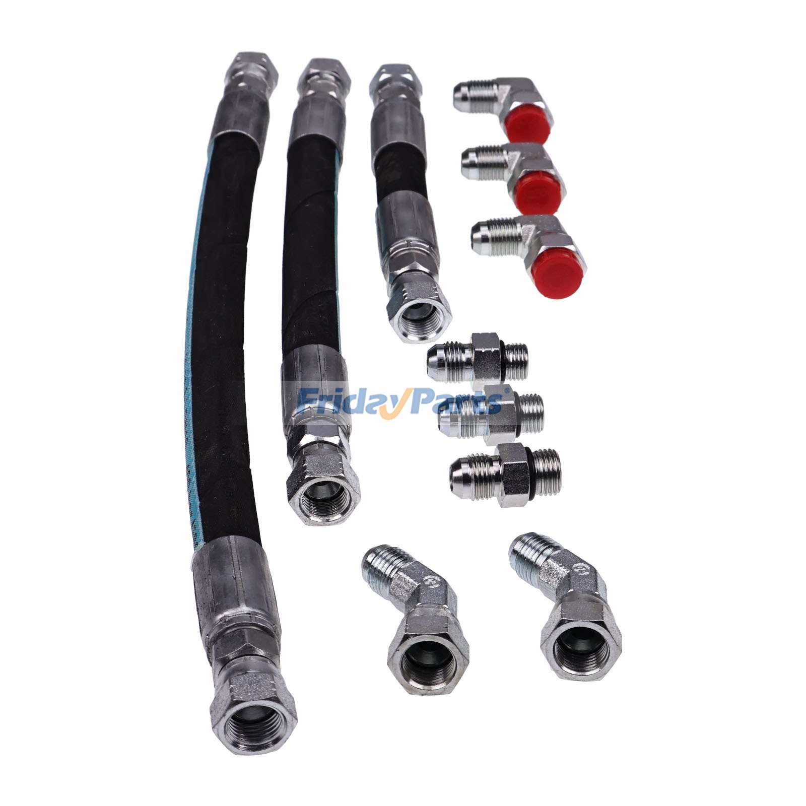 Juego de mangueras y líneas de bomba de aceite de alta presión HPOP 9497HP3 para Ford E-350 F-250 F-350 7.3L Powerstroke 1994-1997