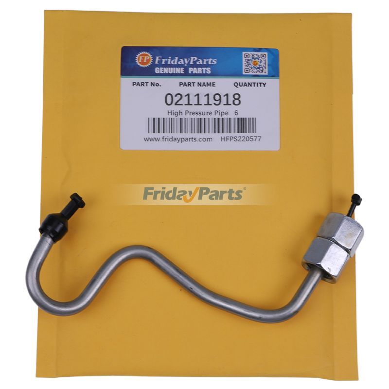 High Pressure Pipe 02111918 for Deutz Engine BF4M1013FC BF6M1013E BF6M1013ECP BF6M1013CP BF6M1013FC