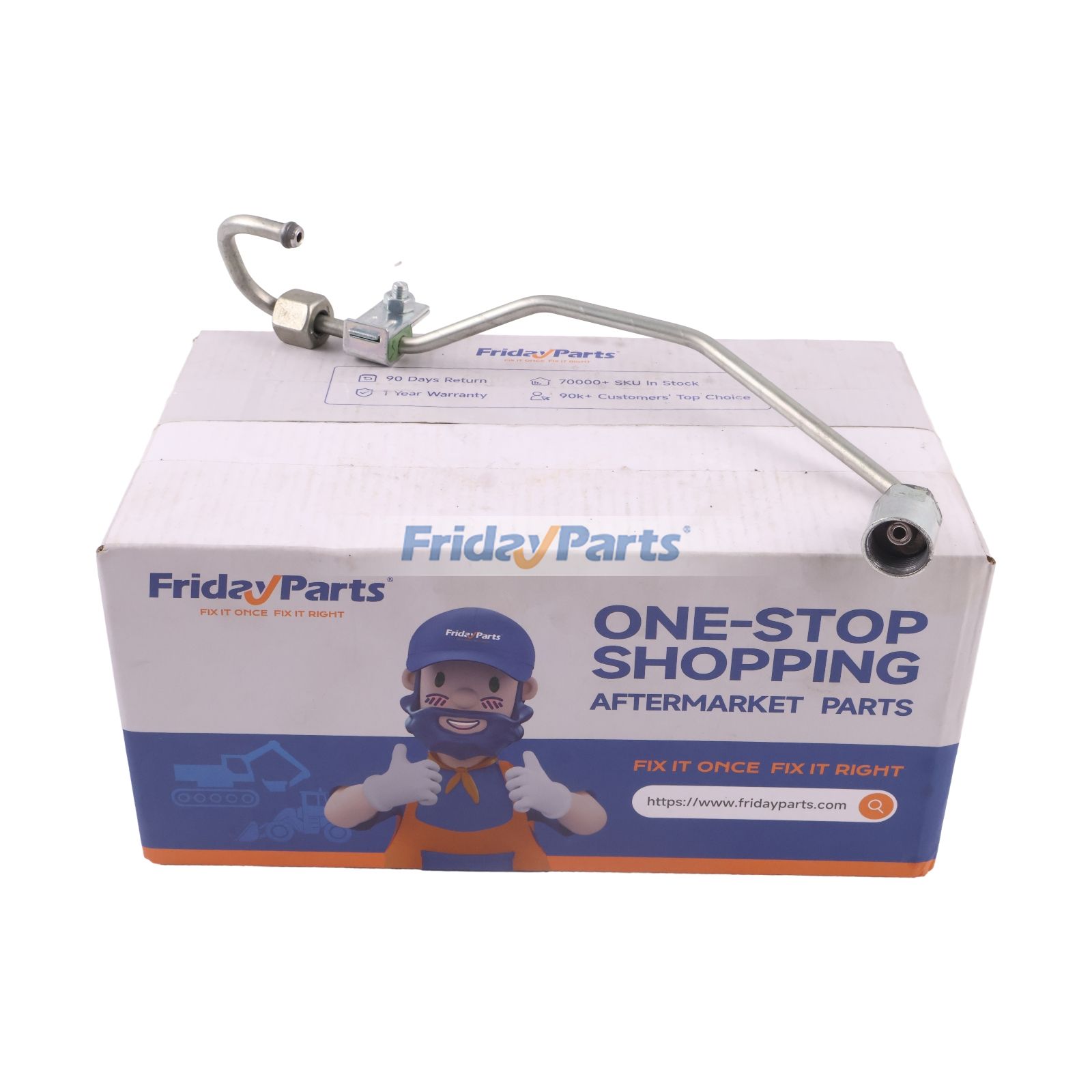 High Pressure Pipe 4124912 for Deutz Engine TCD3-6L4 TD3-6L04 TD3-6L4 TCD3-6L04 TCD 3.6