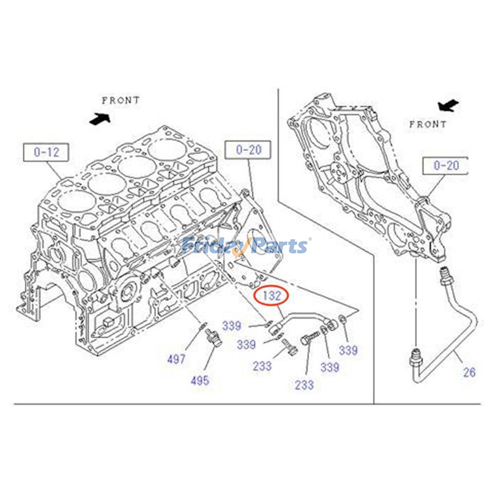High Pressure Pipe for Engine