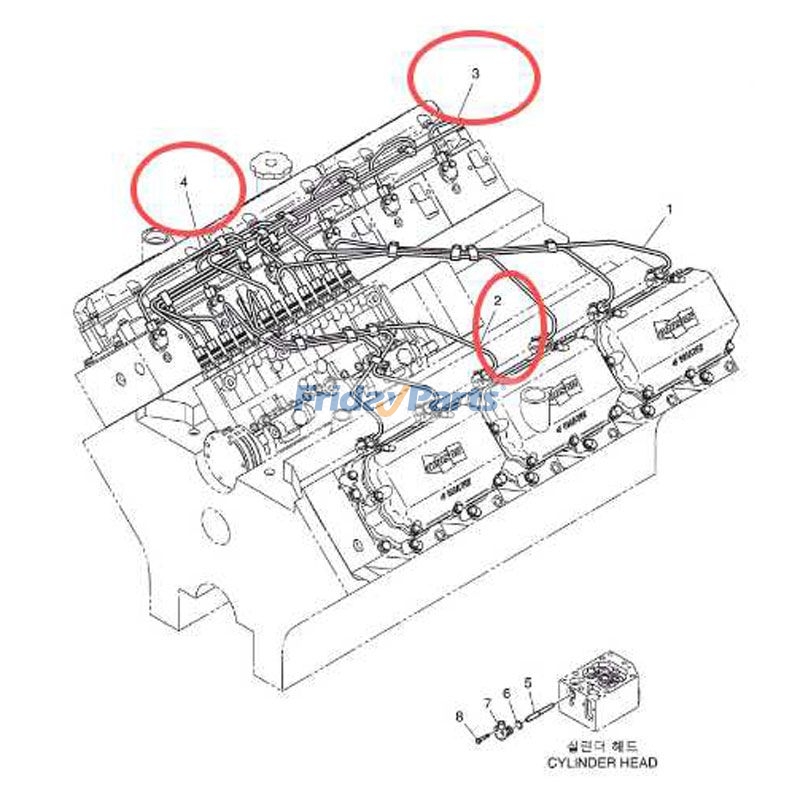 High Pressure Pipe for Engine