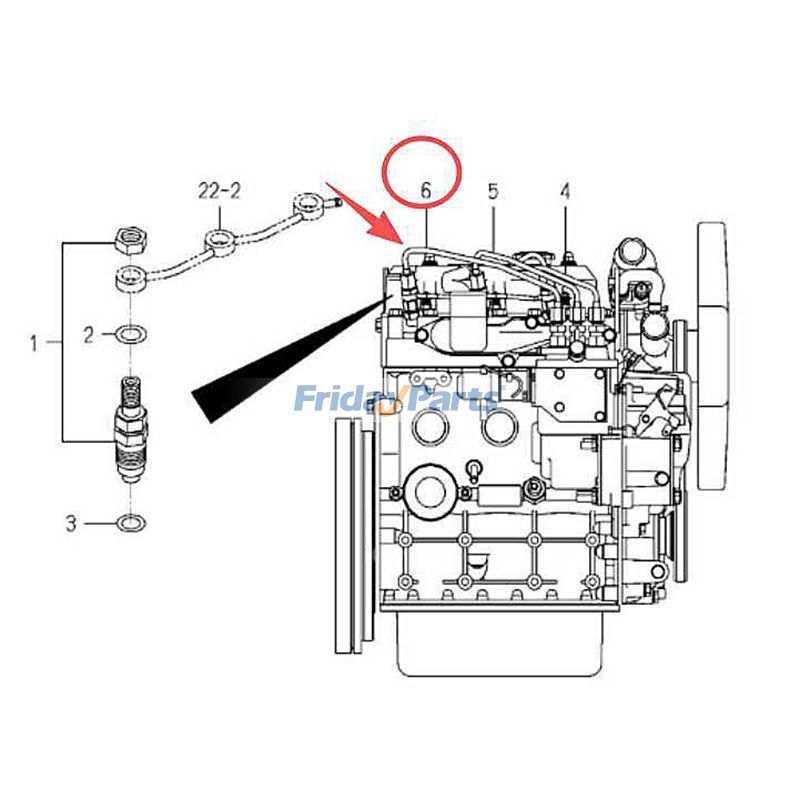 Tuyau d'huile haute pressionpour Moteur,Tondeuse,Tracteur