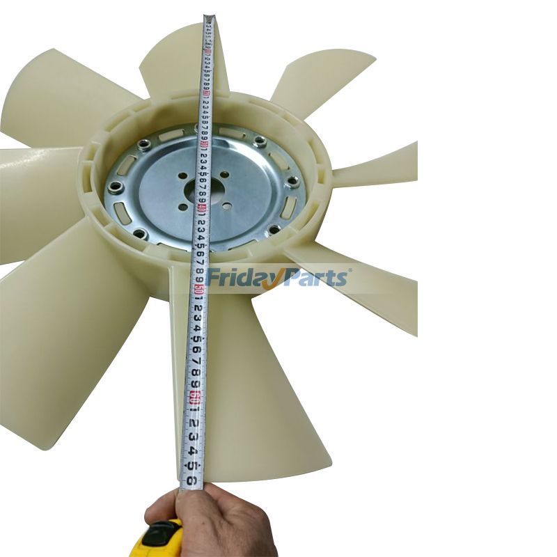 Pour moteur Hino H06CT Hitachi EX220-2 EX220-3 pale de ventilateur d'excavatricepourPour HITACHI