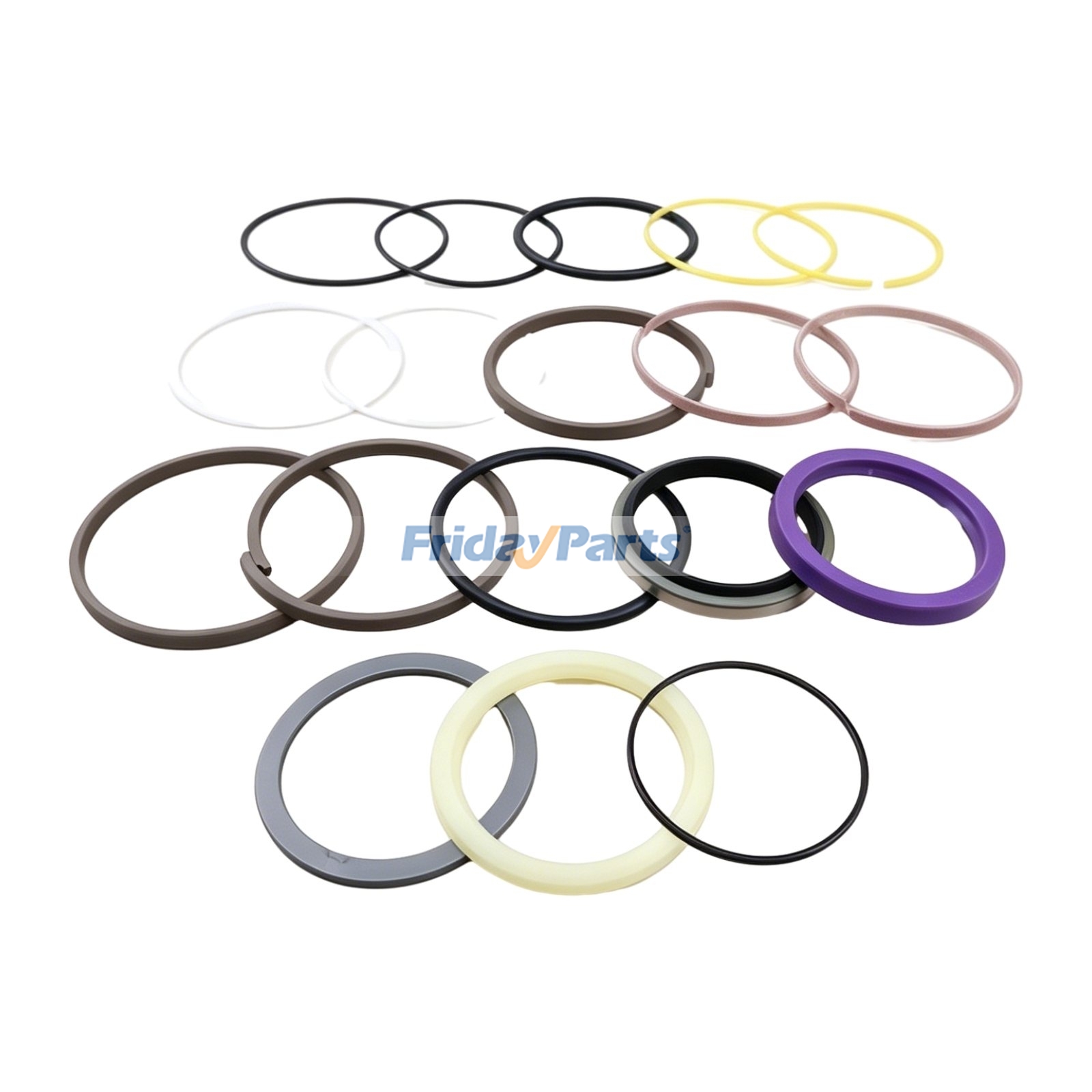 Boom Cylinder Seal Kit compatible with Excavator