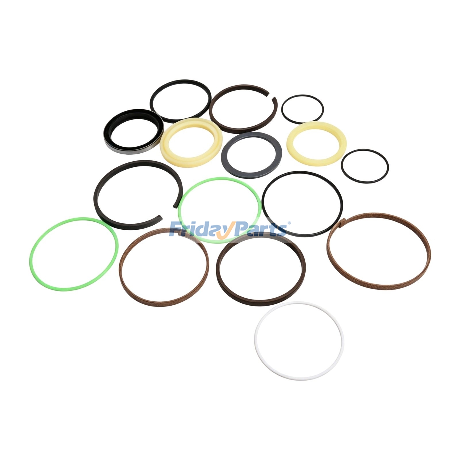 Bucket Cylinder Seal Kit compatible with Excavator