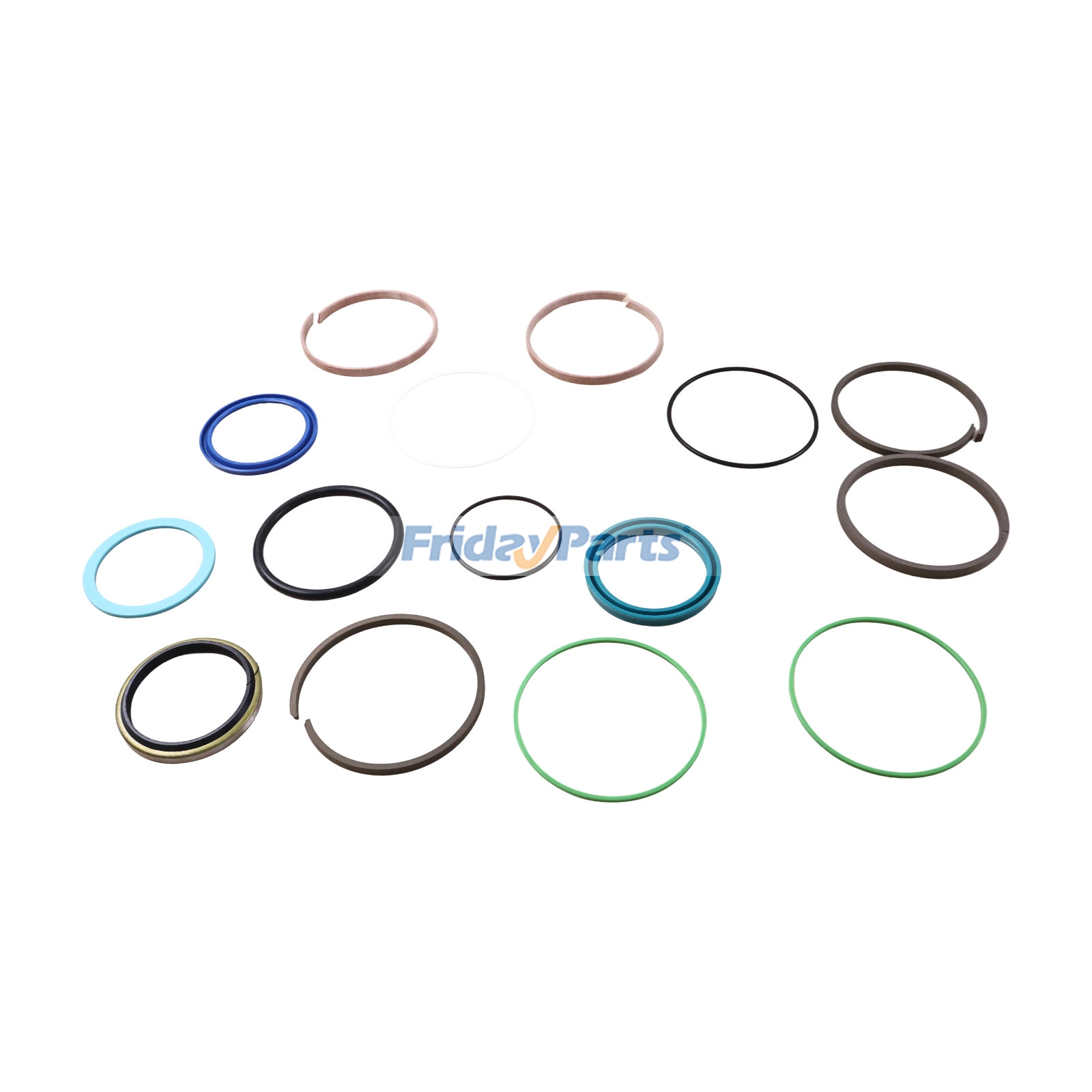 Auslegerzylinder-Dichtungssatz 4364912 für Hitachi EX120-5 EX120-5X EX120-5Z EX120SS-5 EX130H-5 EX130K-5 EX135UR EX135UR-5 EX135US-5 EX135USR EX140US-5