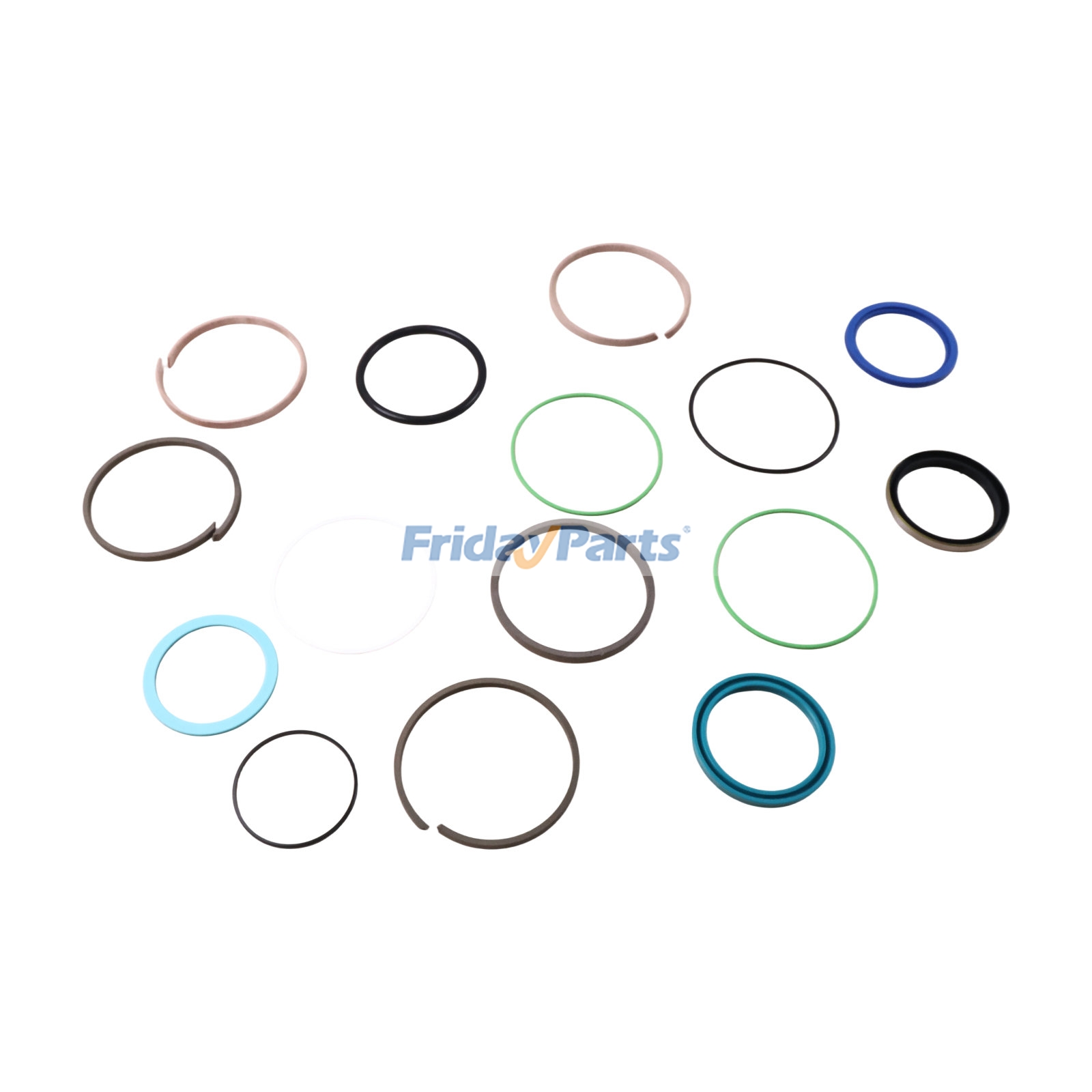 Auslegerzylinder-Dichtungssatz 4364912 für Hitachi EX120-5 EX120-5X EX120-5Z EX120SS-5 EX130H-5 EX130K-5 EX135UR EX135UR-5 EX135US-5 EX135USR EX140US-5für Für HITACHI