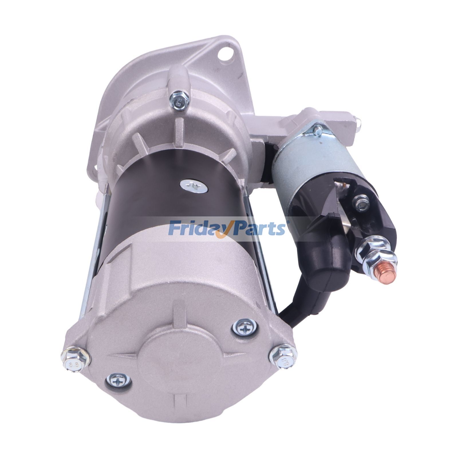 Für Hitachi Bagger EX200-3 Isuzu Motor 6BD1 Starter Motor 1-81100-197-0 Mit 3 Installieren Lochfür Für HITACHI