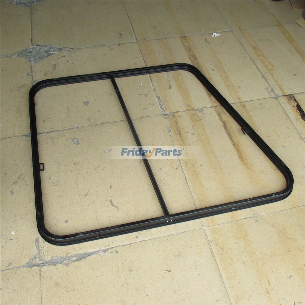 HITACHI用用HITACHI EX120-3 左ドアガラスフレーム ガラスなし