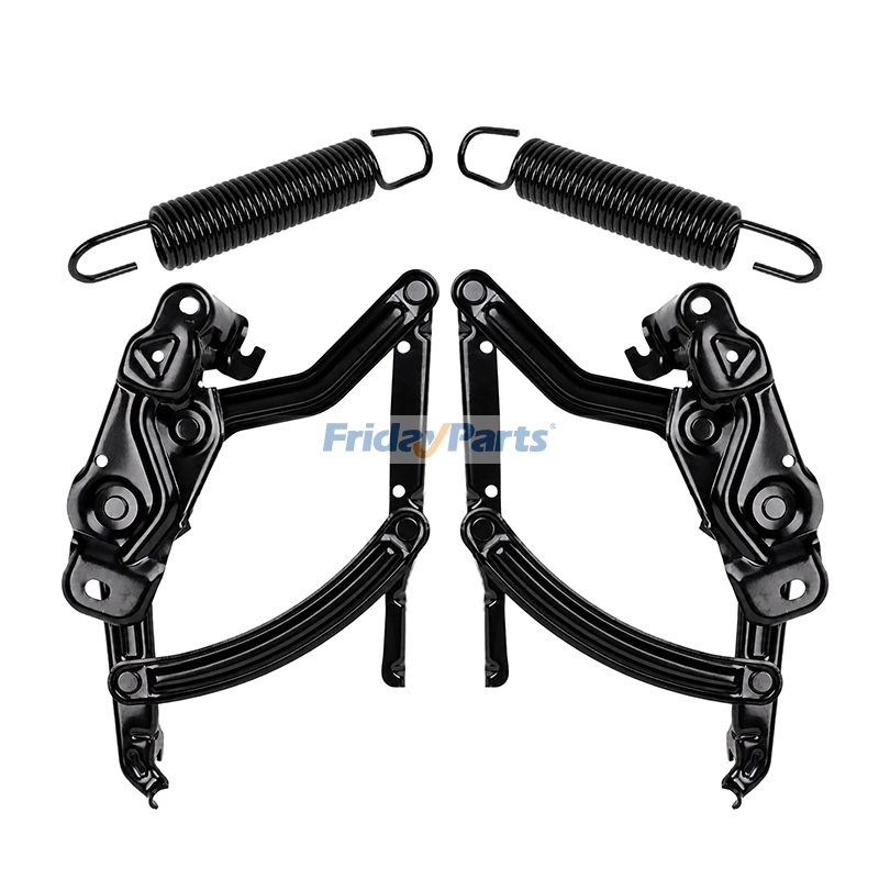Hood Hinge Assembly With Spring Set 3825827 3825828 3848272 for Chevrolet Impala Biscayne Corvair Corvette Chevelle Malibu Pontiac Bonneville GTO