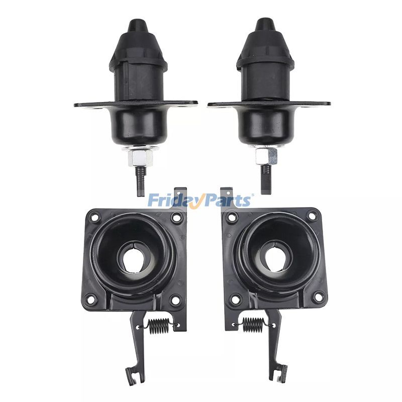 Haubenentriegelungssatz, 4-teilig, obere und untere Verriegelung, 20498998, für Volvo White VN VNL Truckfür Für VOLVO