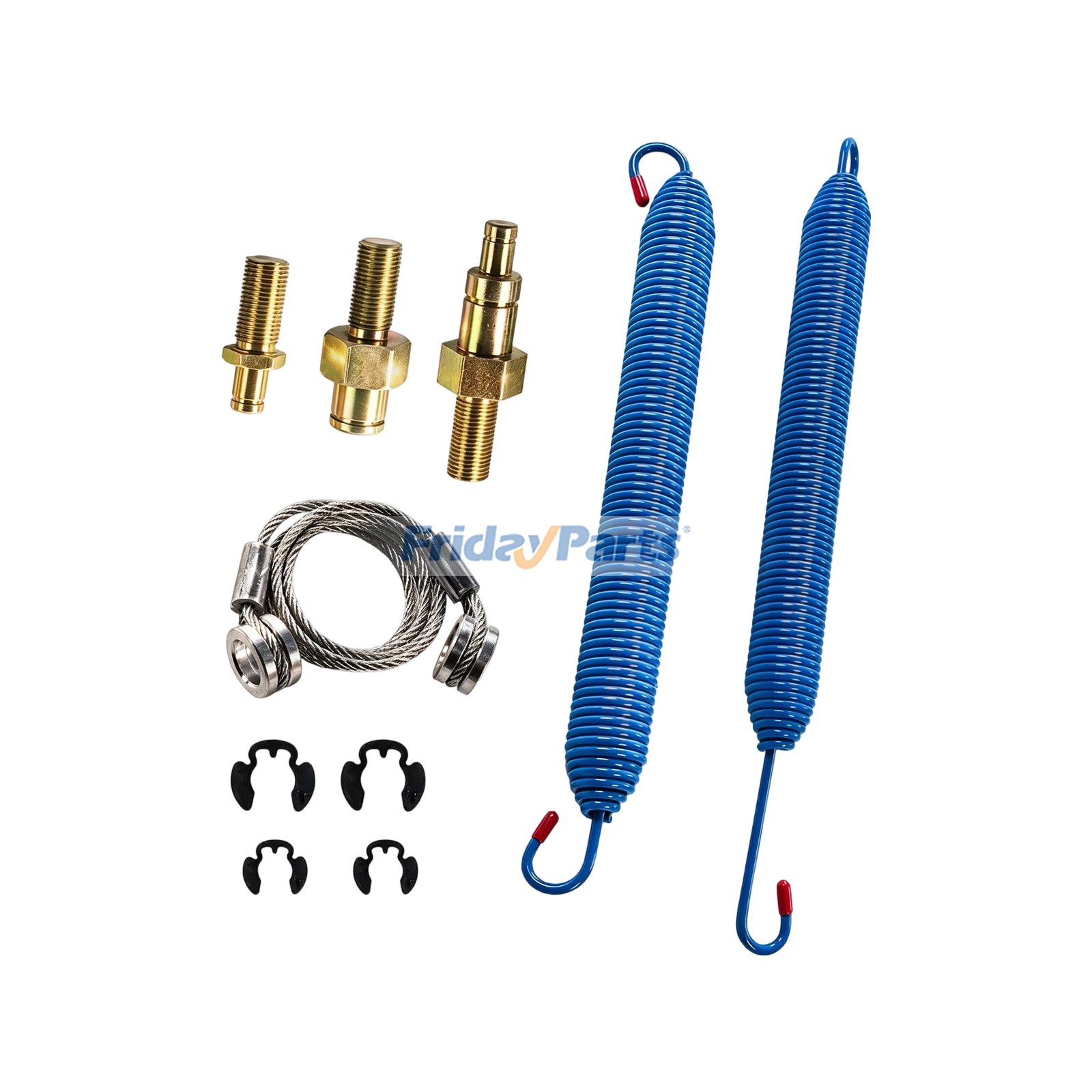 Hood Spring & Cable Kit 13-04638 for Peterbilt Truck 357 1987-2006 377 1987-2001 379 2003-2006