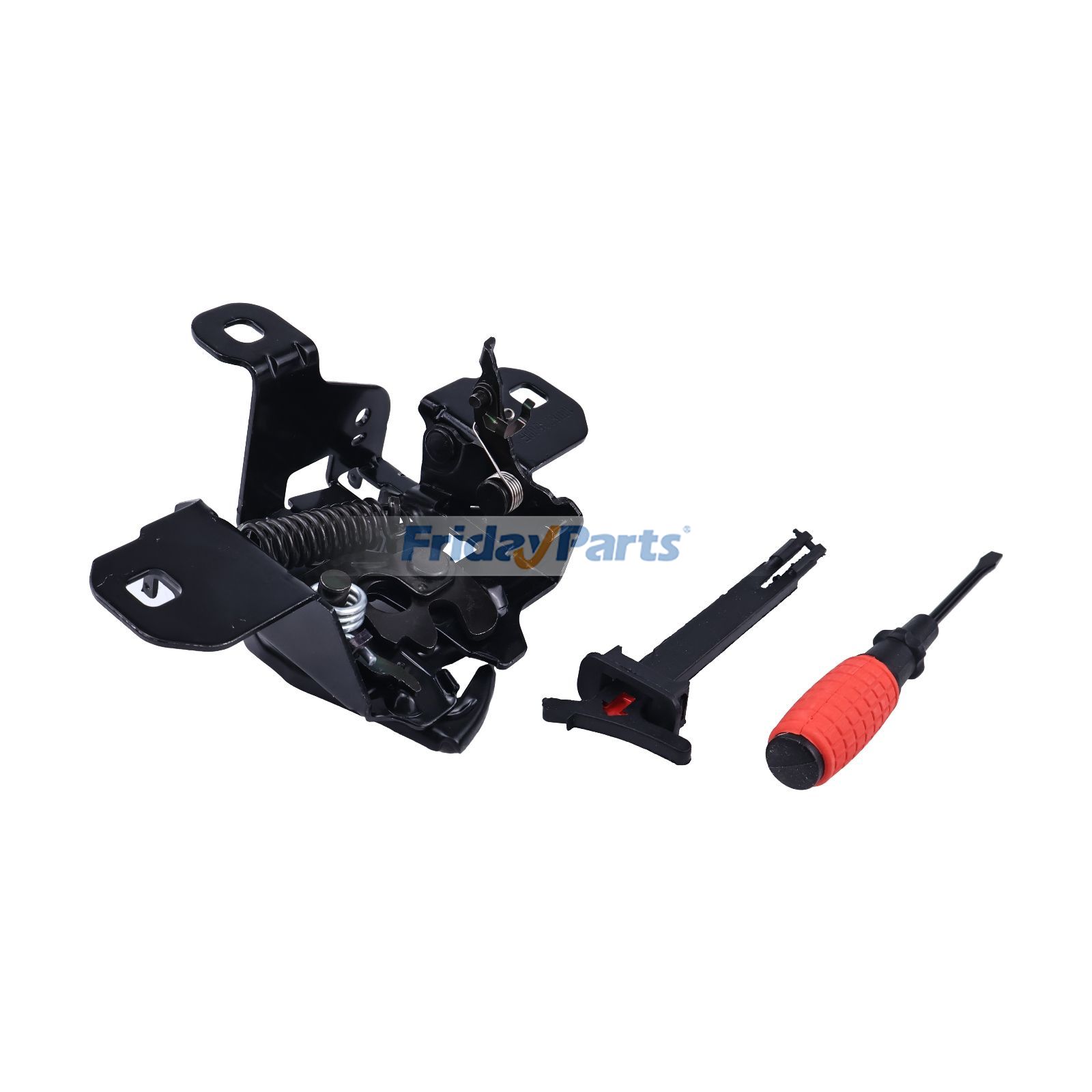 Hood Latch Lock with Release Pull Latch Handle 1J0823509E for 1999-2006 Volkswagen Golf GTI R32 Jetta