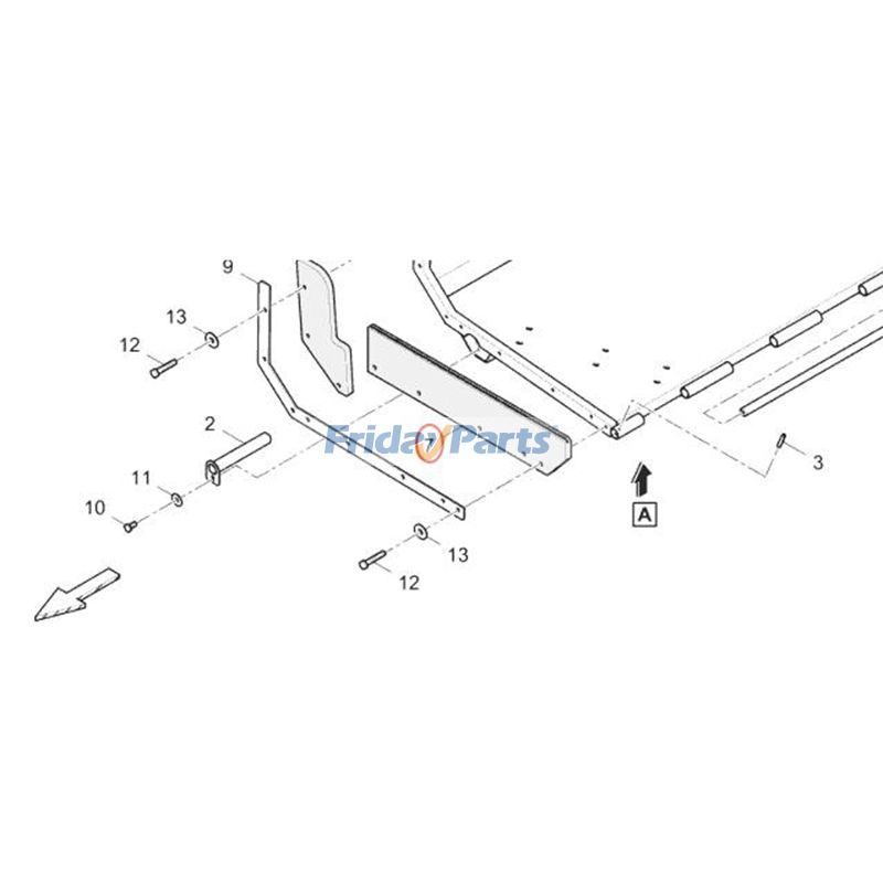 Trémie en caoutchoucpour Autres Équipements de Construction