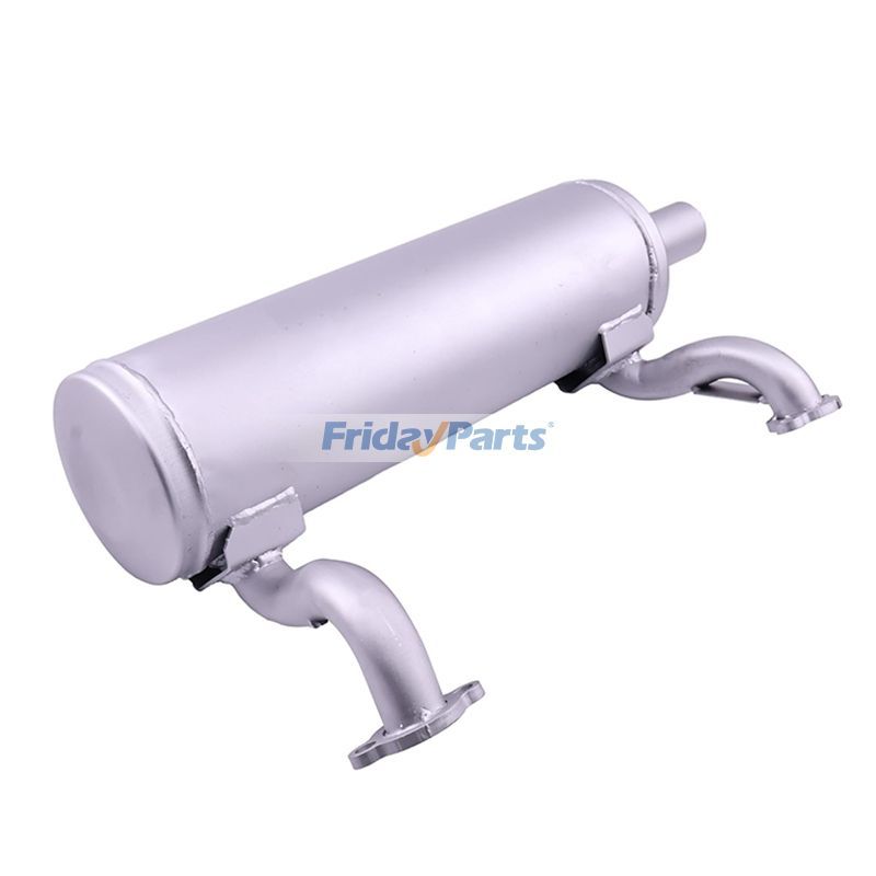 Silencieux horizontal à montage bas 