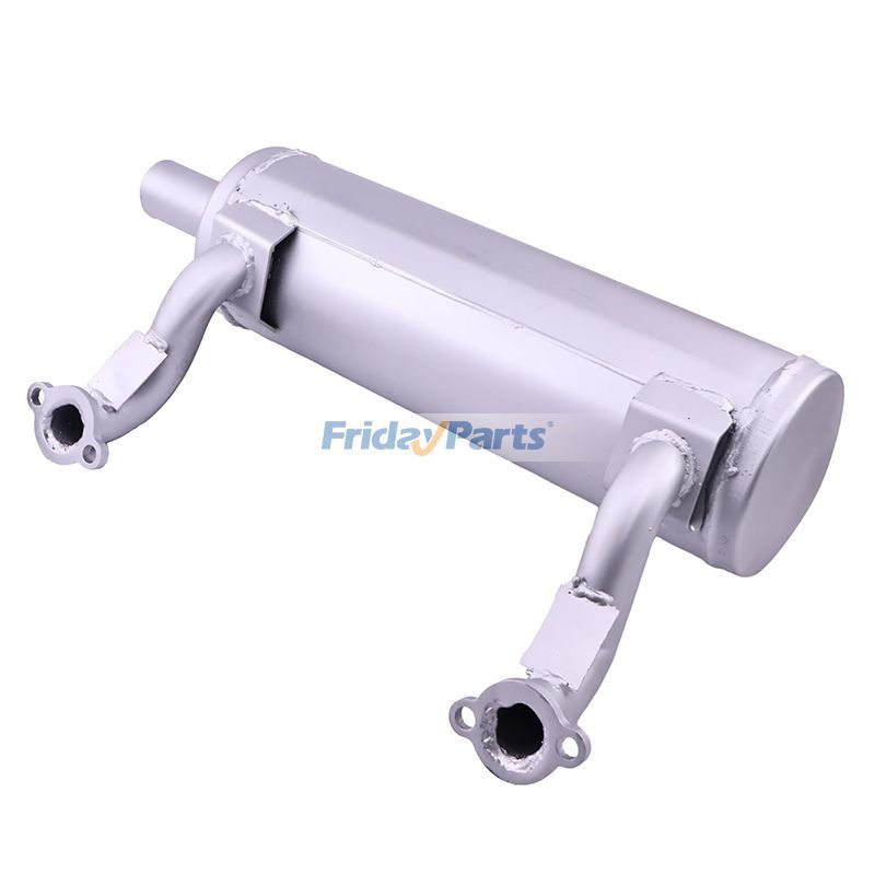 Silencieux horizontal à montage bas pour Moteur 