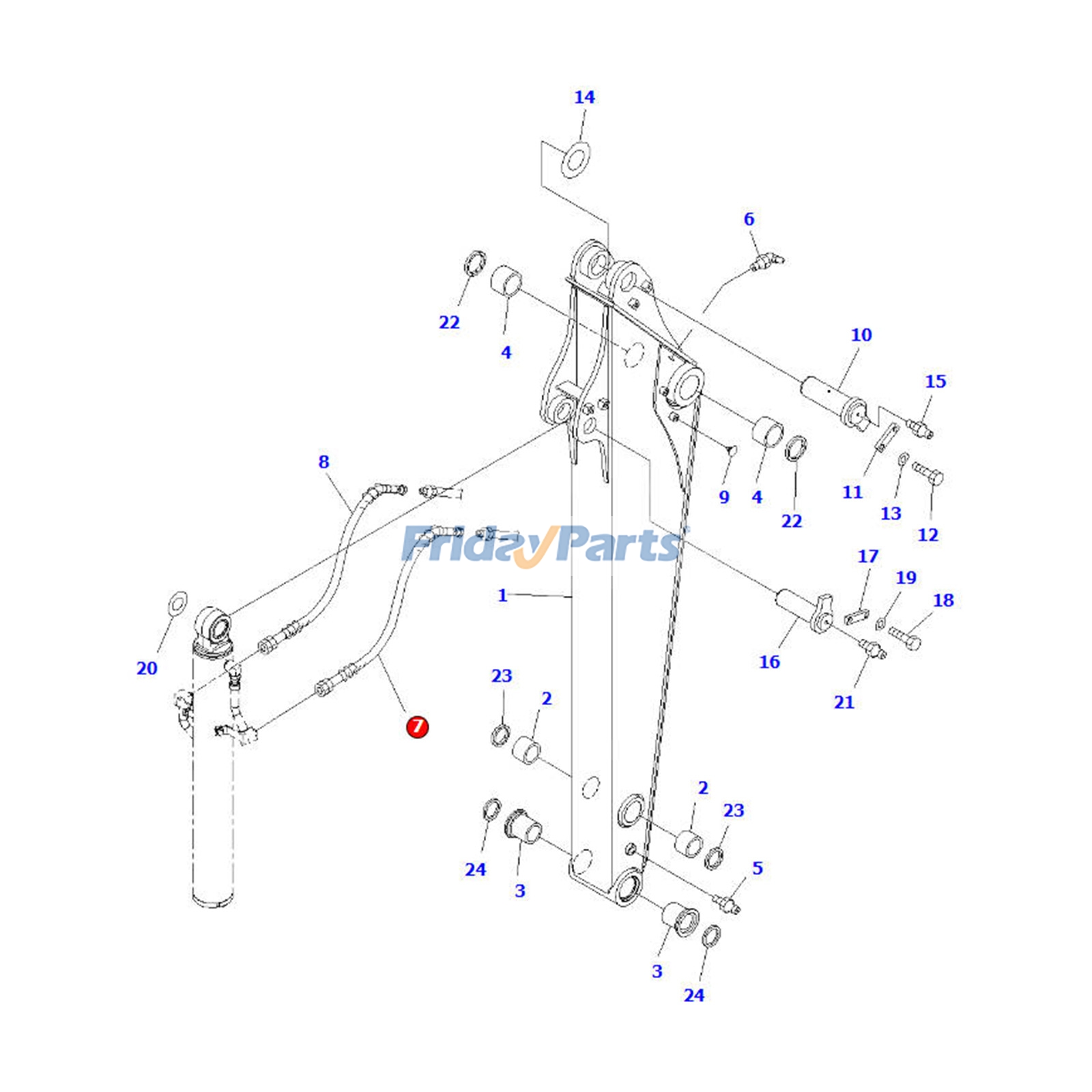 Hose for Excavator