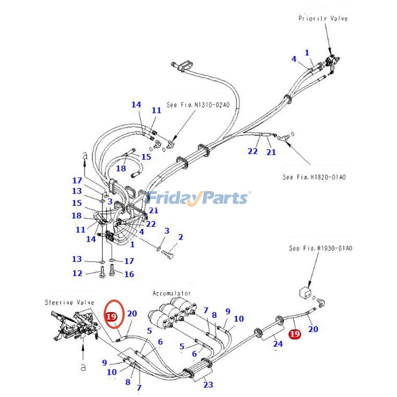 Hose for Excavator,Off-Road Truck