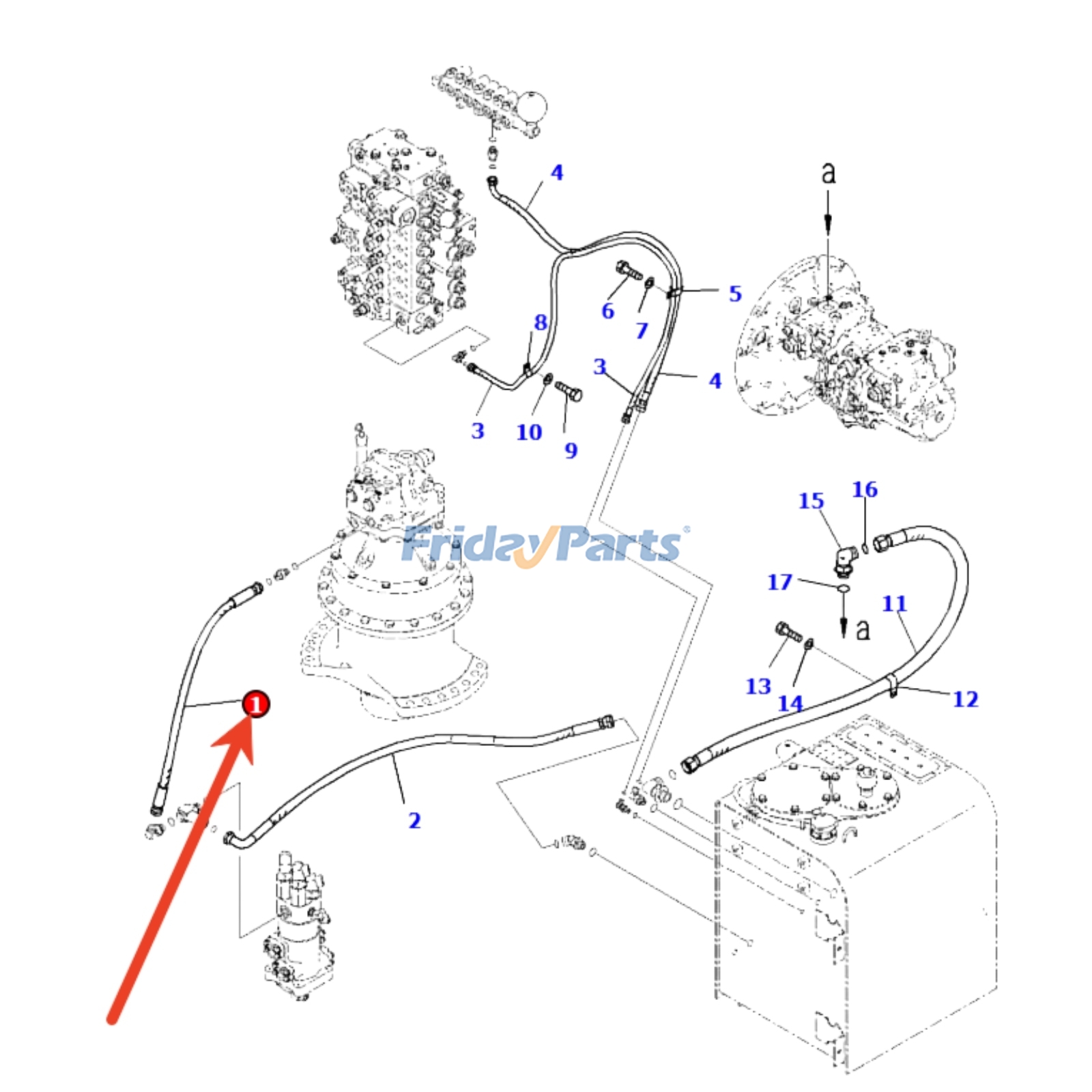 Hose for Excavator