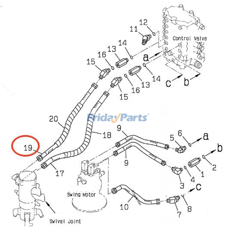 Hose for Excavator