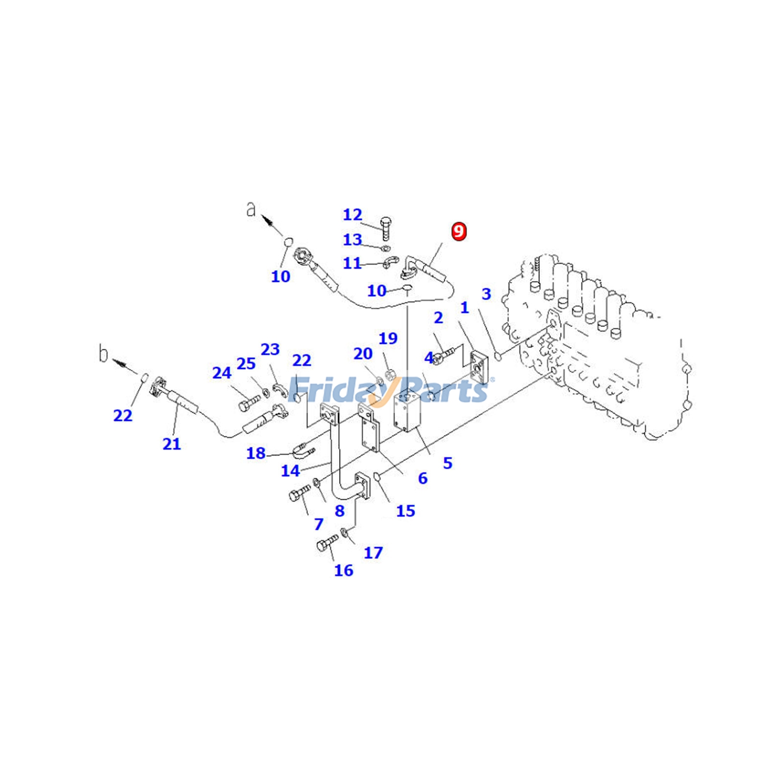 Hose for Dozer,Excavator,Loader,Truck
