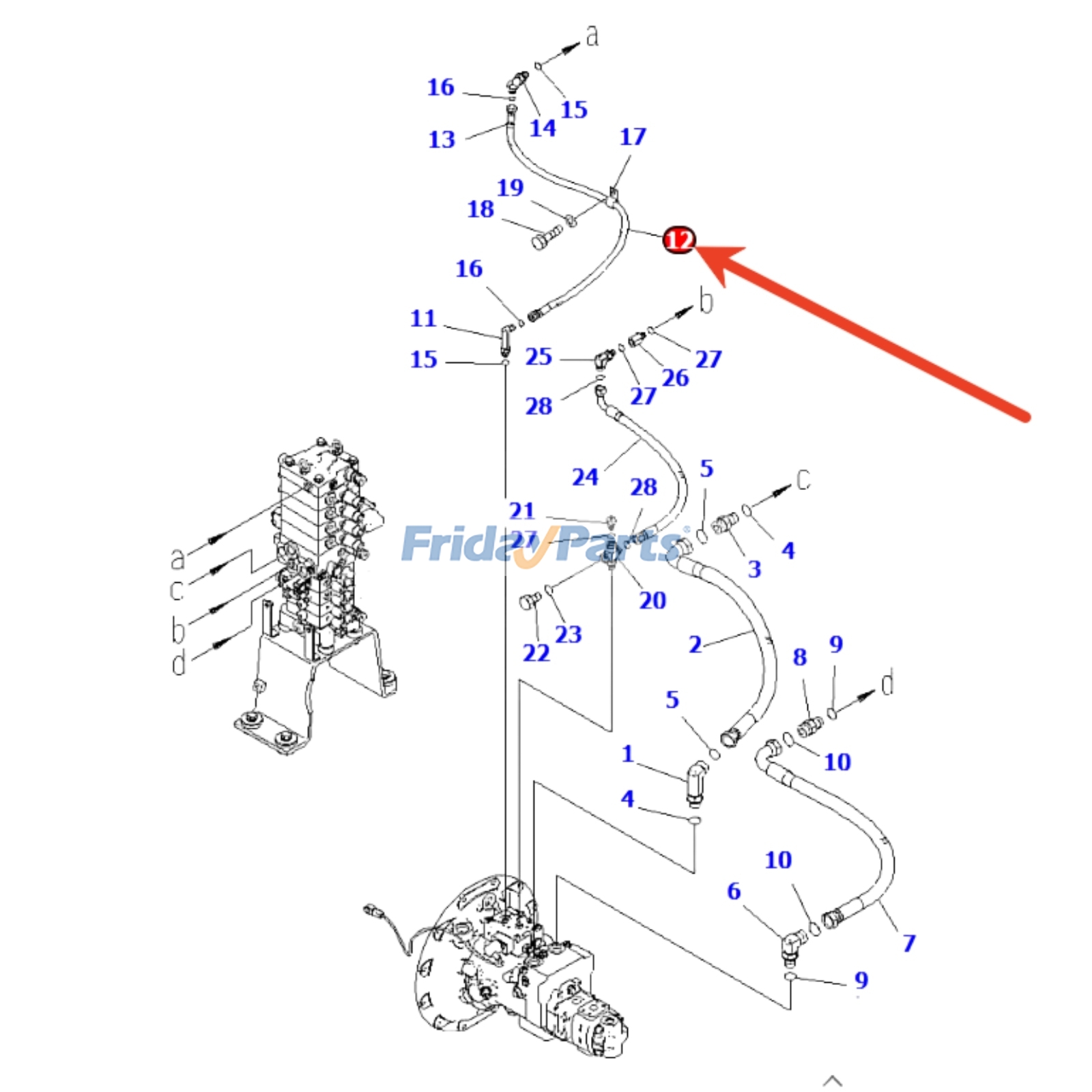 FridayParts Schlauch