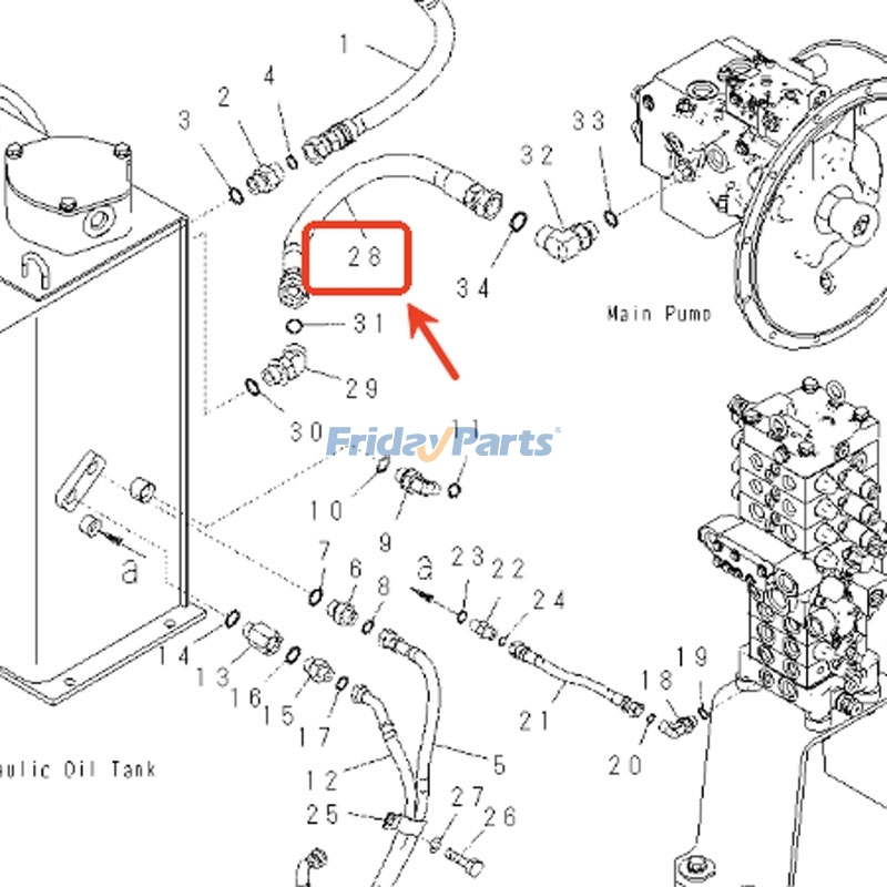Hose for Excavator