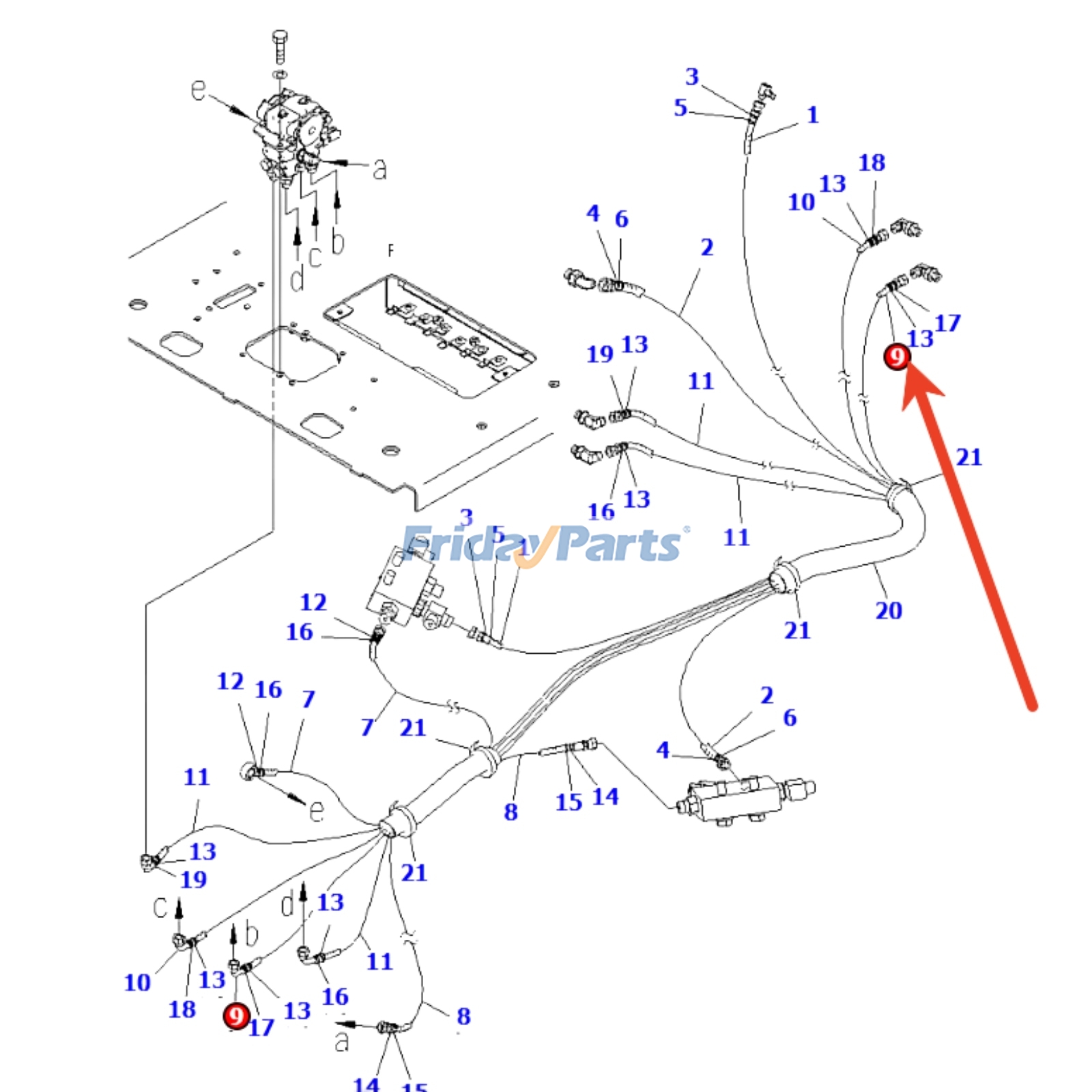 Hose for Excavator