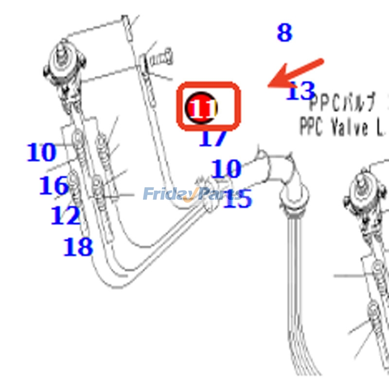  Hose for Excavator