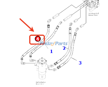 Hose  for Excavator