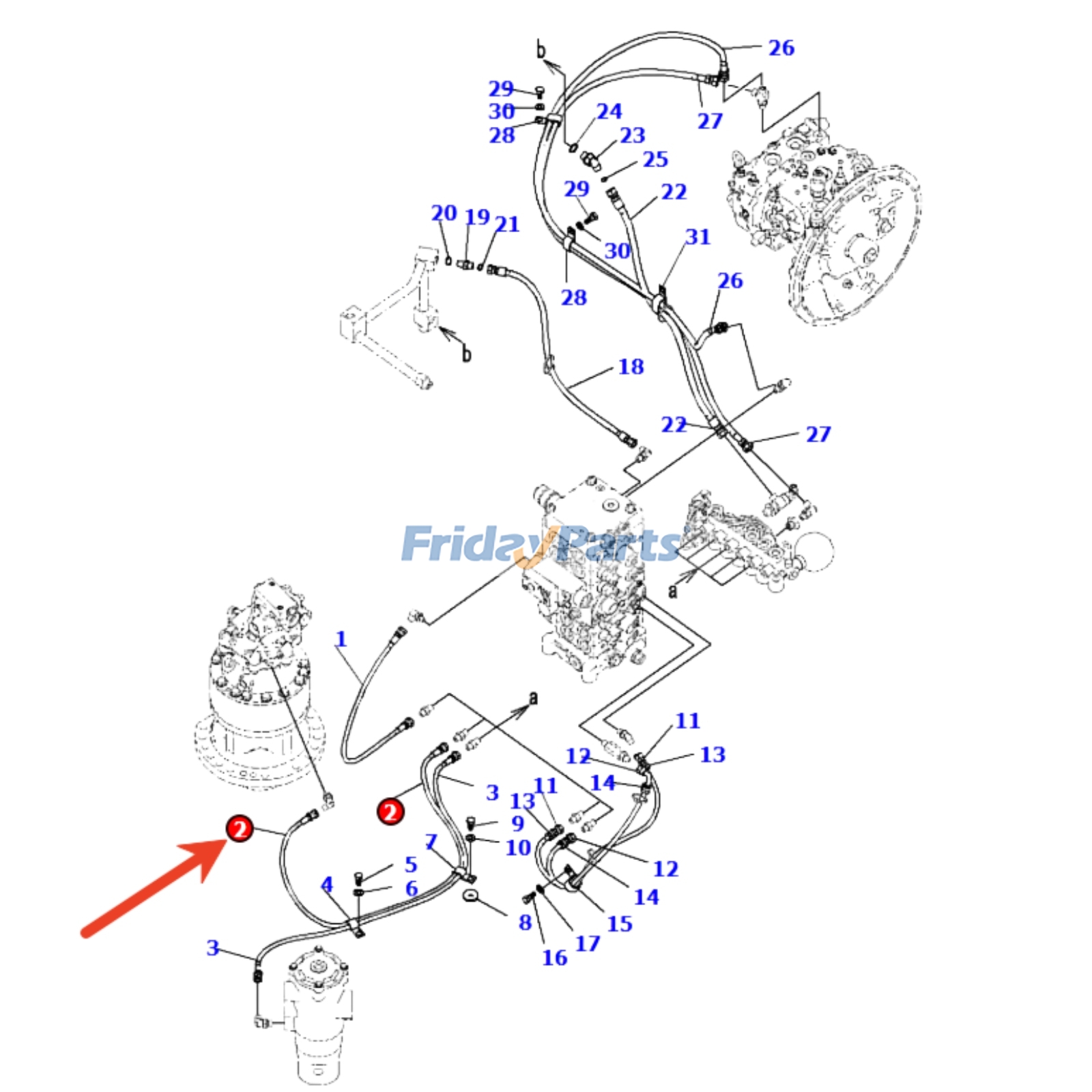 Hose for Excavator