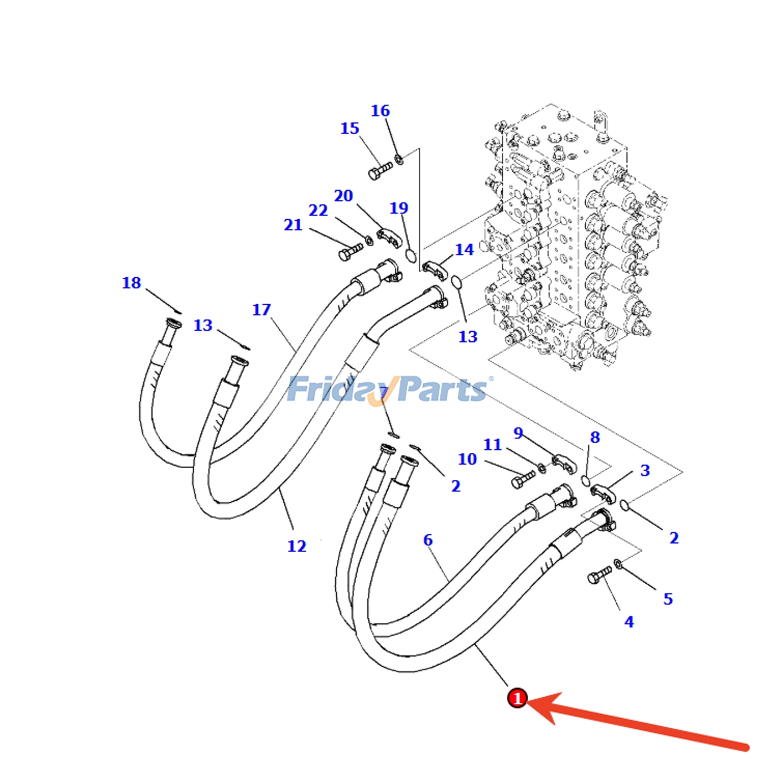 Hose for Excavator
