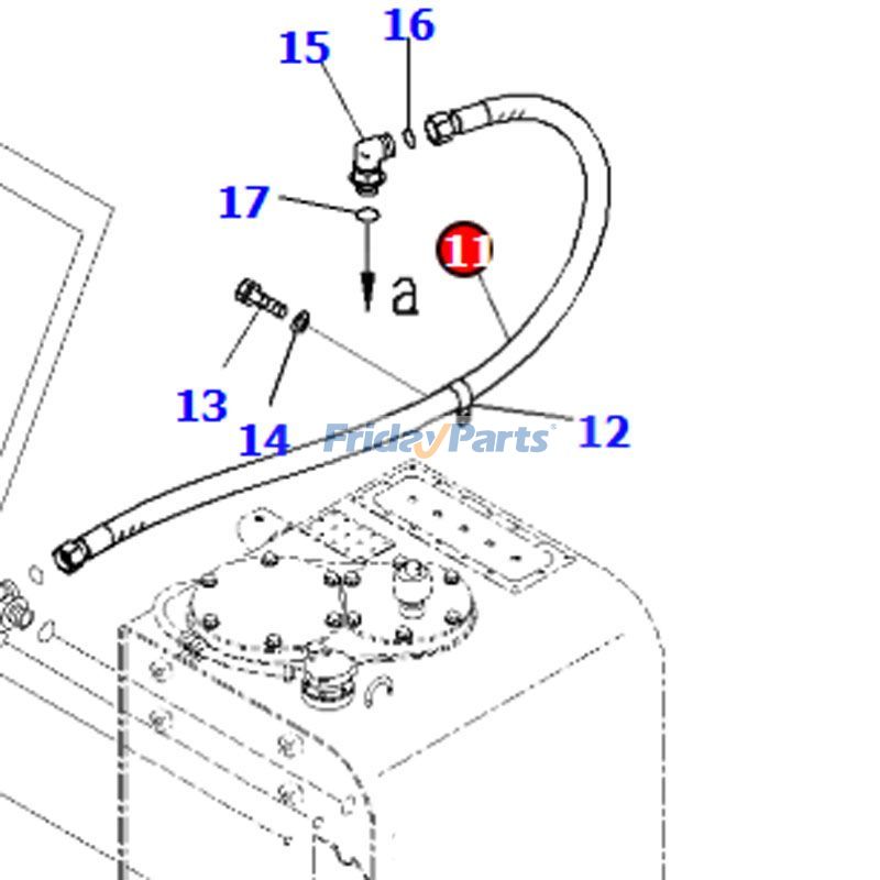 FridayParts Schlauch