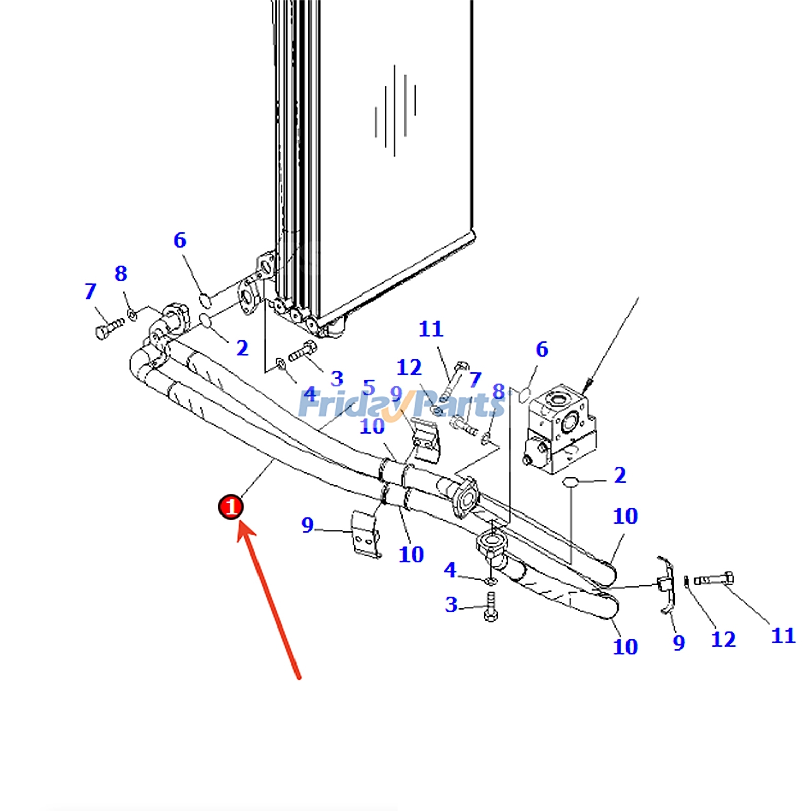 Hose for Excavator